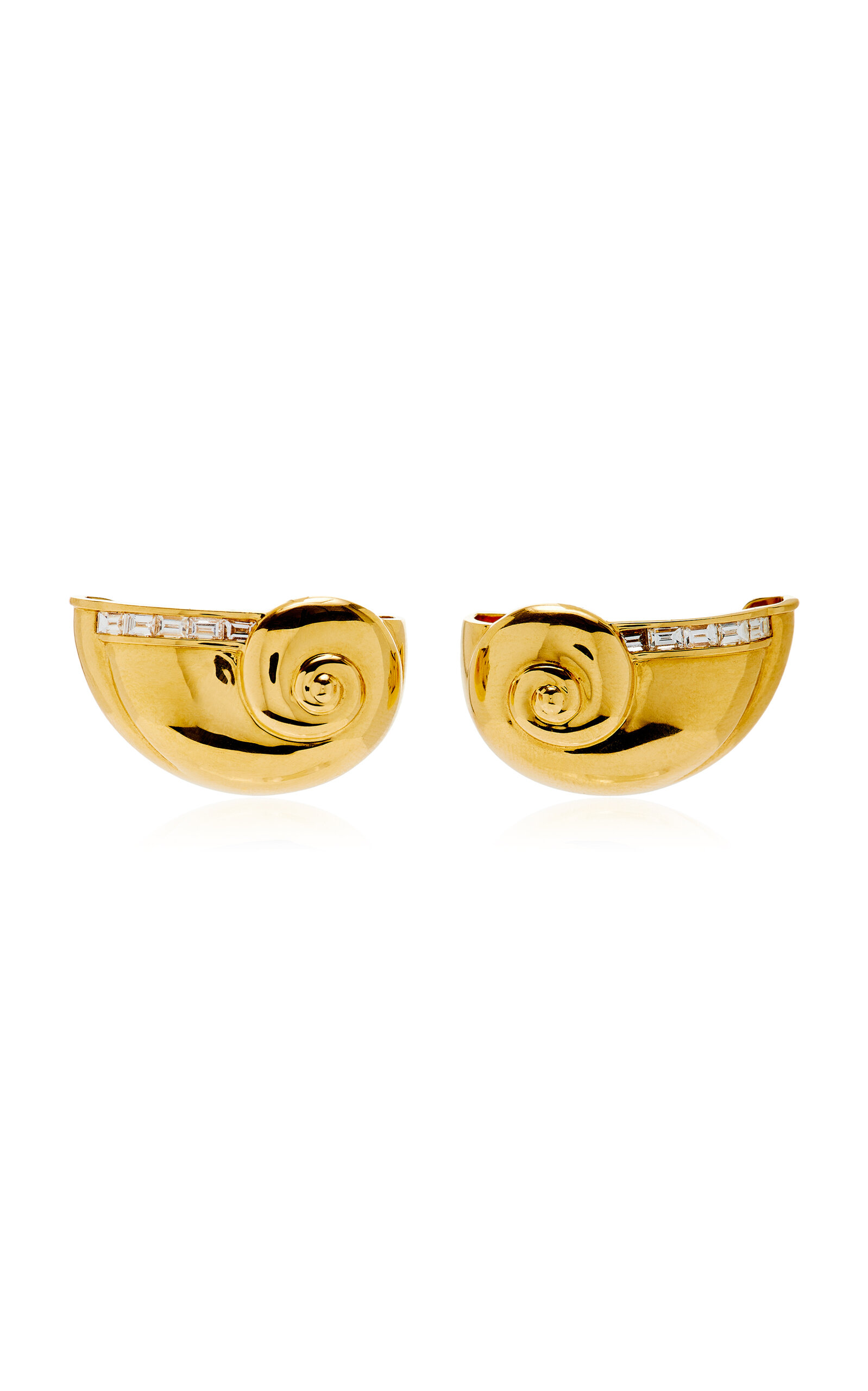 Maison Tjoeng 18k Yellow Gold Arcadia Earrings