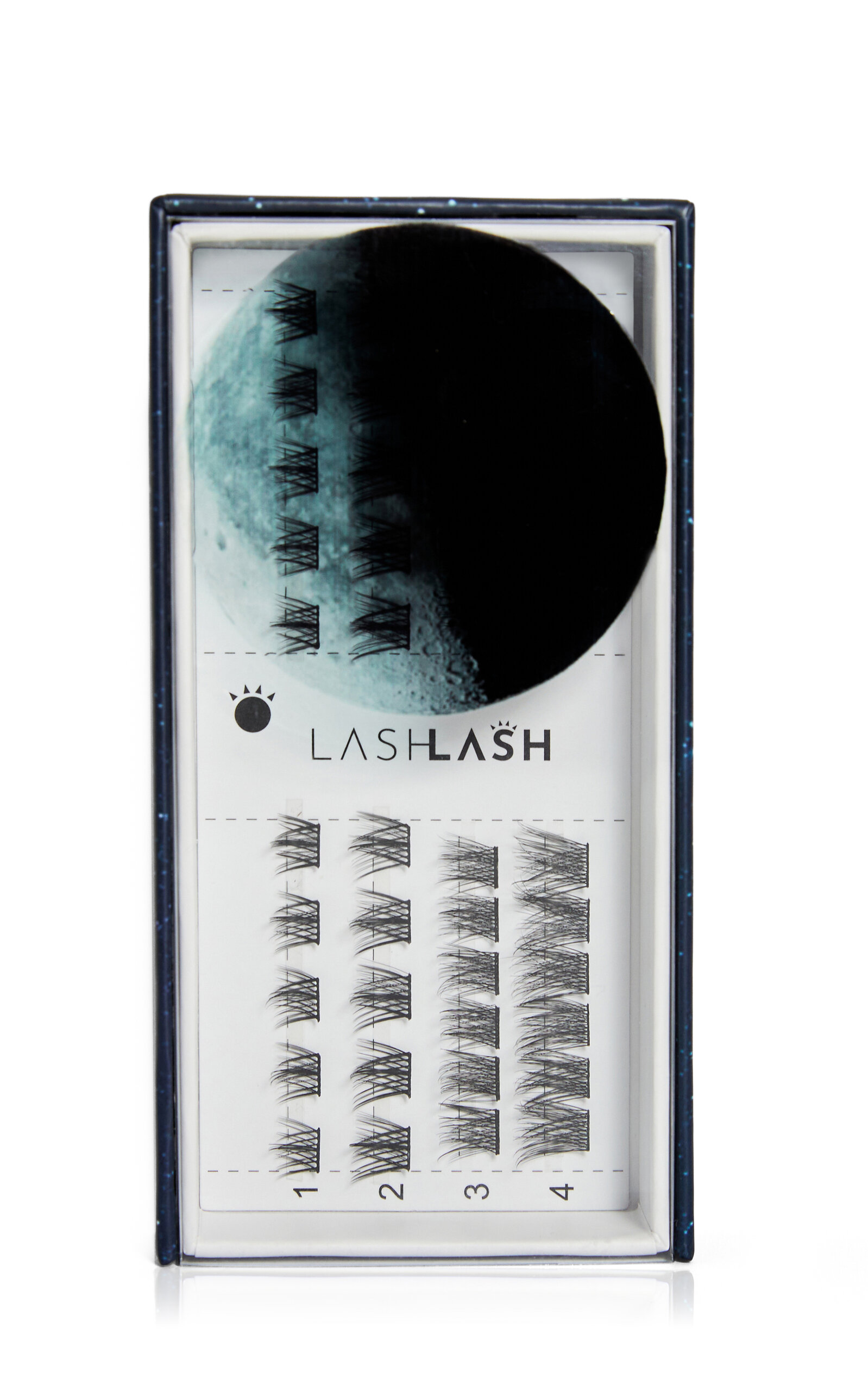 Lash Lash Third Quarter Lash Slices - BLACK