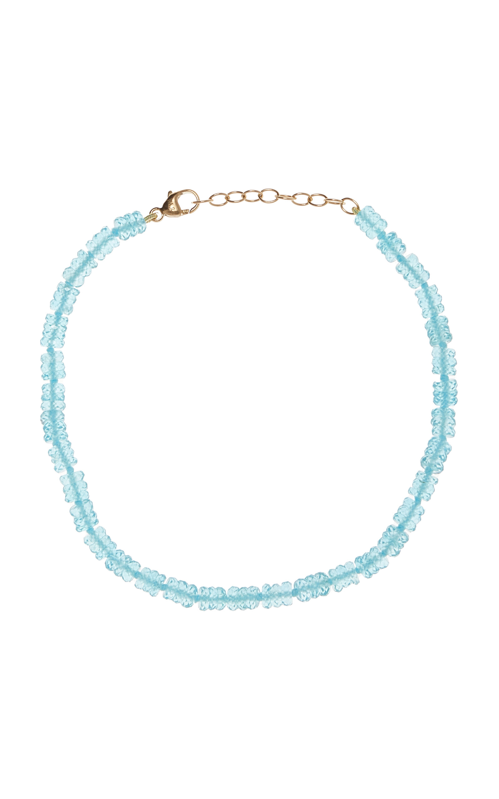 Jia Jia Women's Fancy Cut 14k Yellow Gold & Apatite Bracelet In Blue