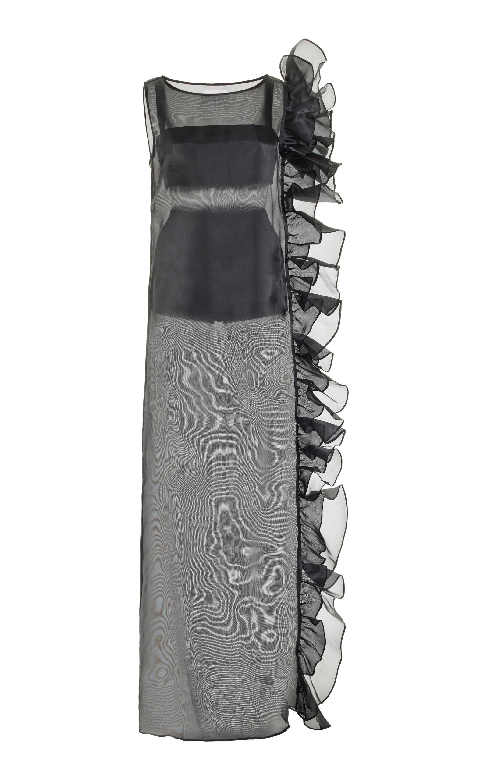 Marlies Grace Exclusive Bea Ruffled Sheer Maxi Dress - Women's Clothing