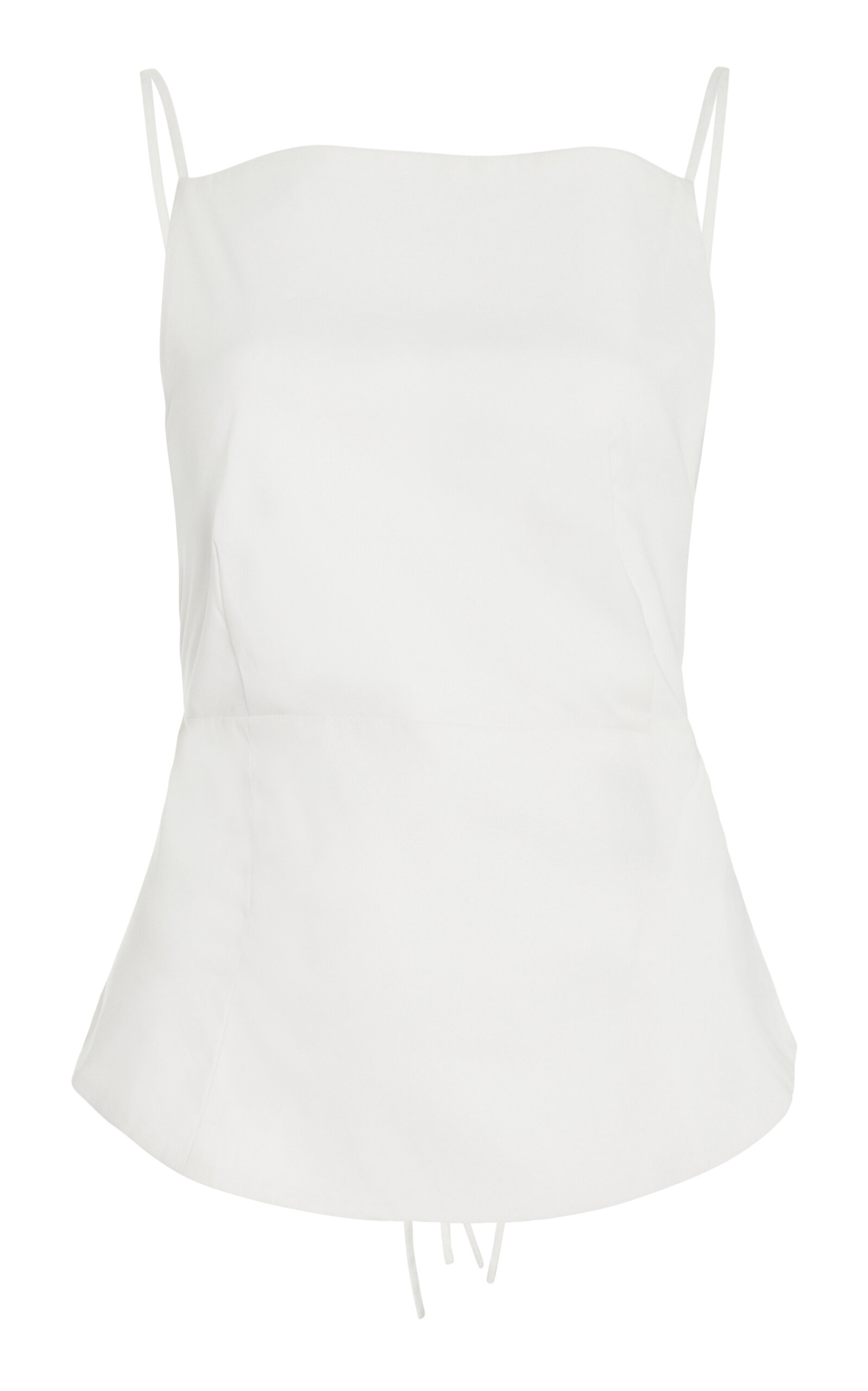 Exclusive Mer Sleeveless Organic Cotton-Blend Top