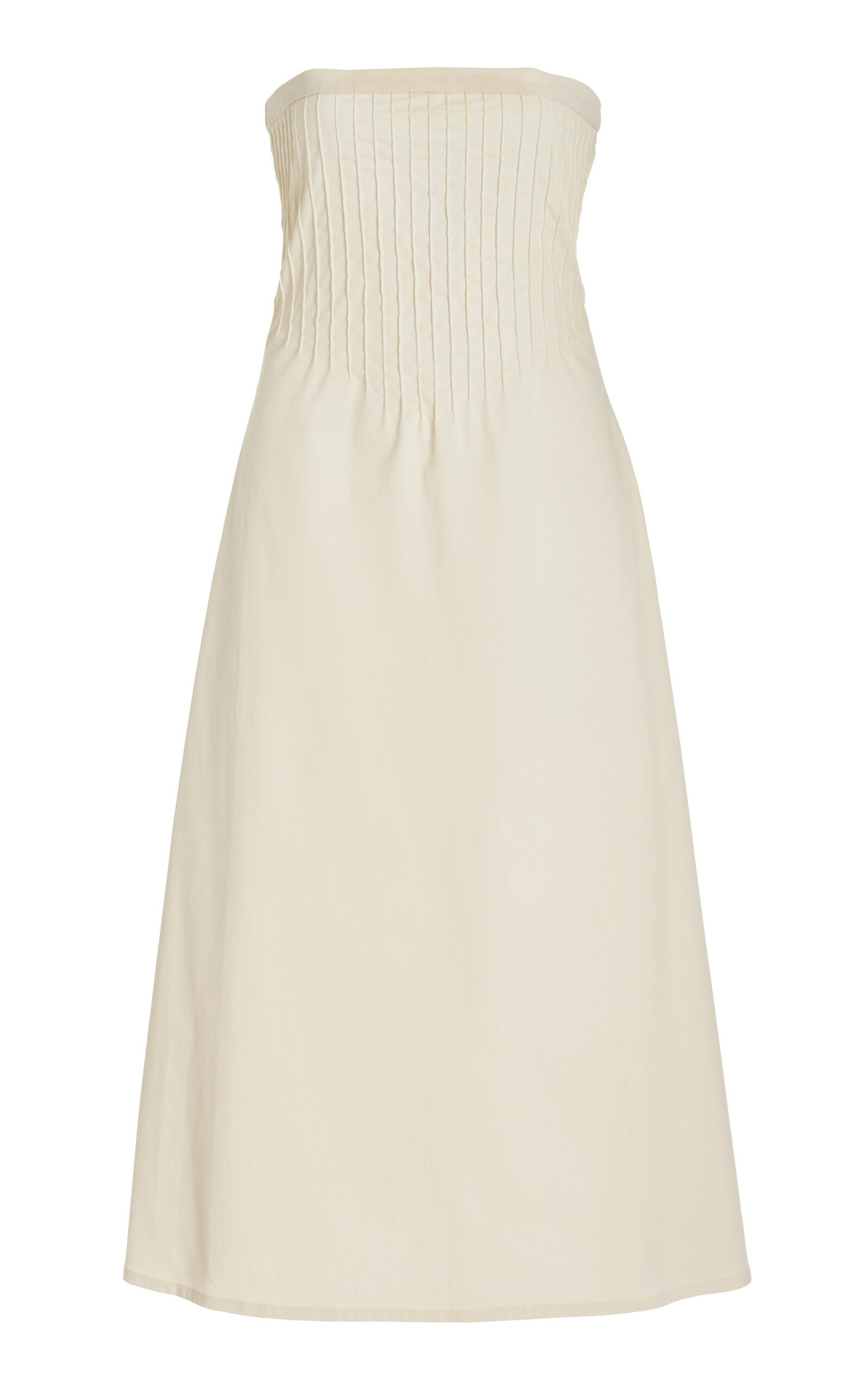 Exclusive Lou Cotton-Blend Midi Dress