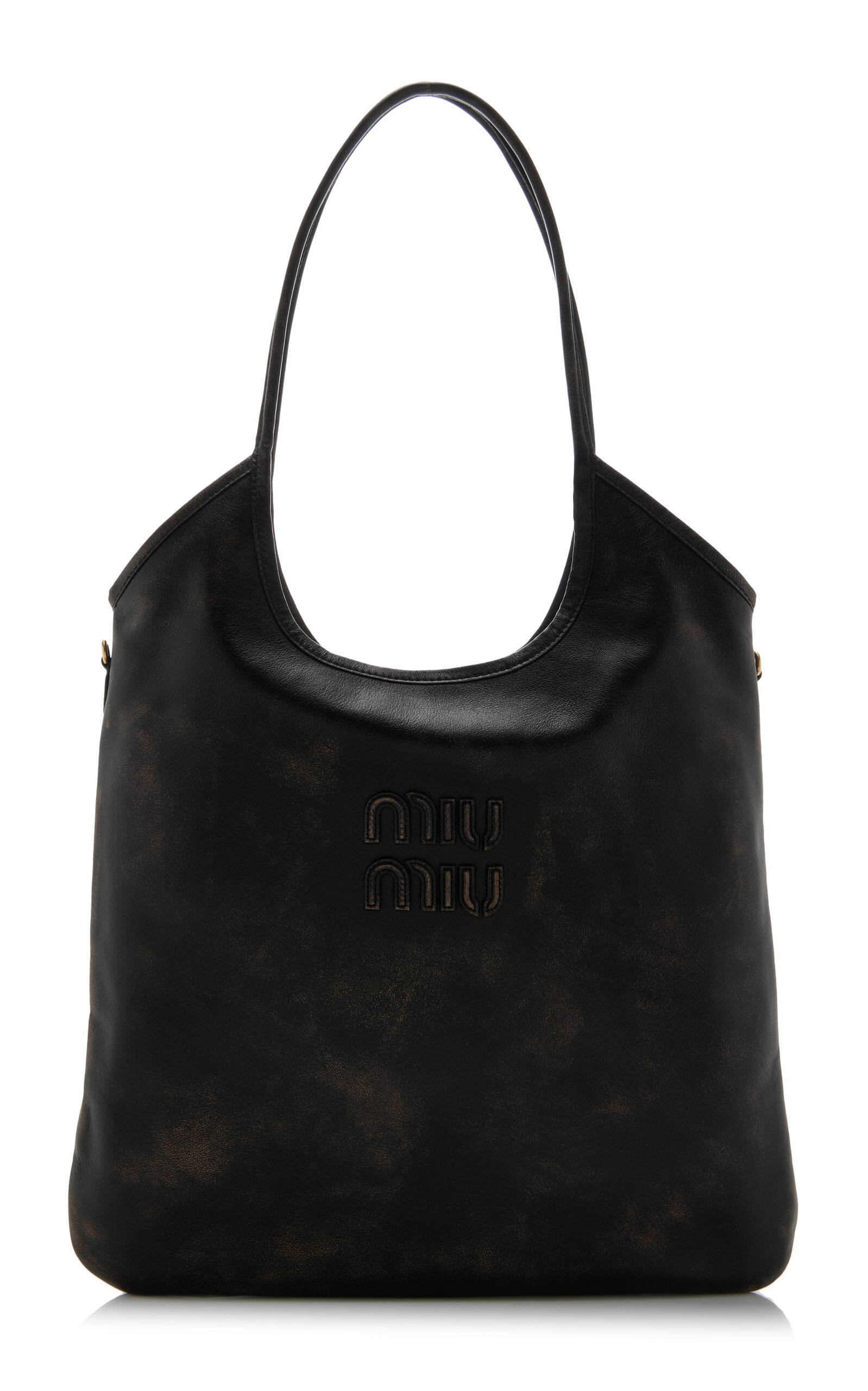 Worn Leather Tote Bag