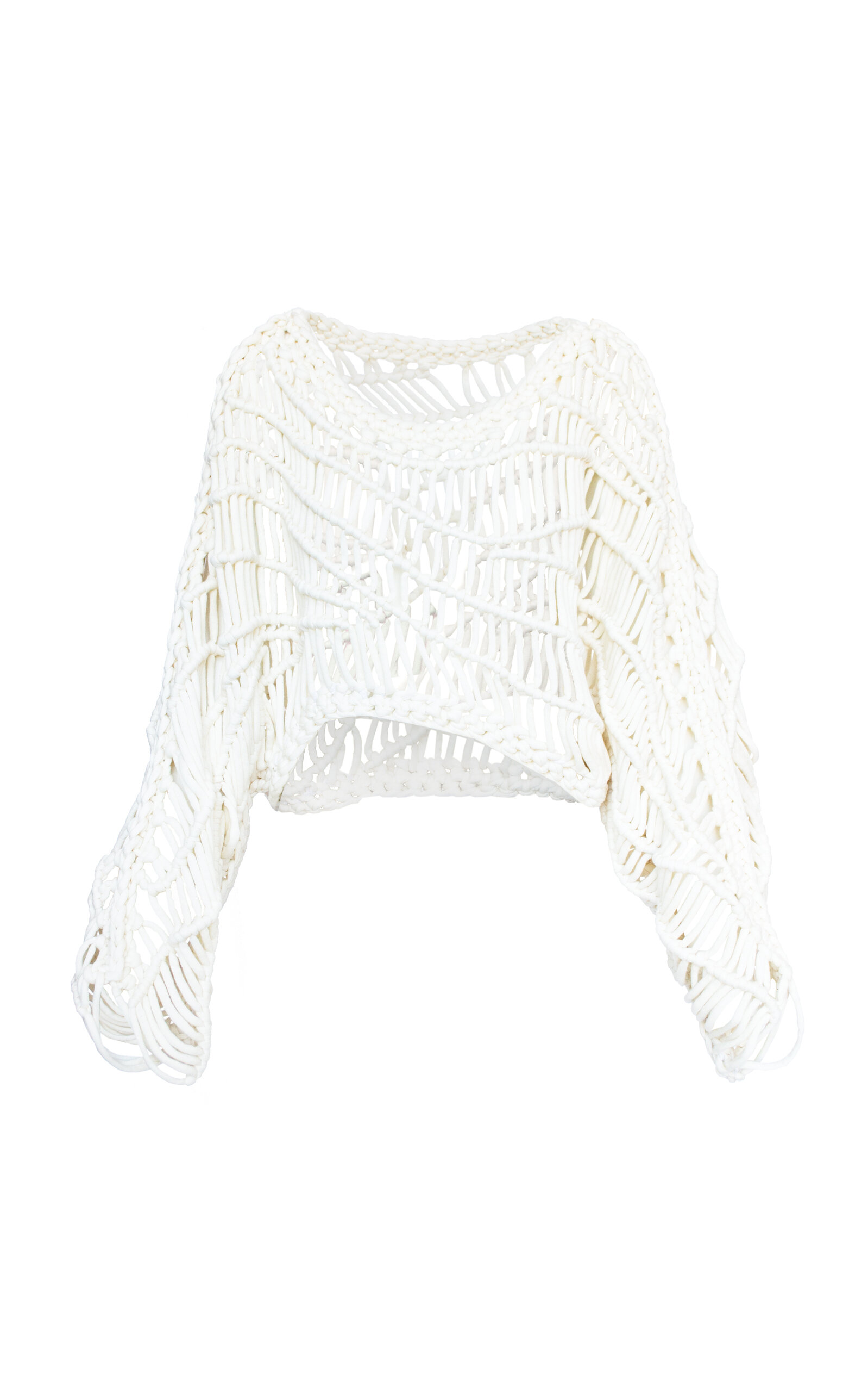 Ripple Macramé Pull-Over