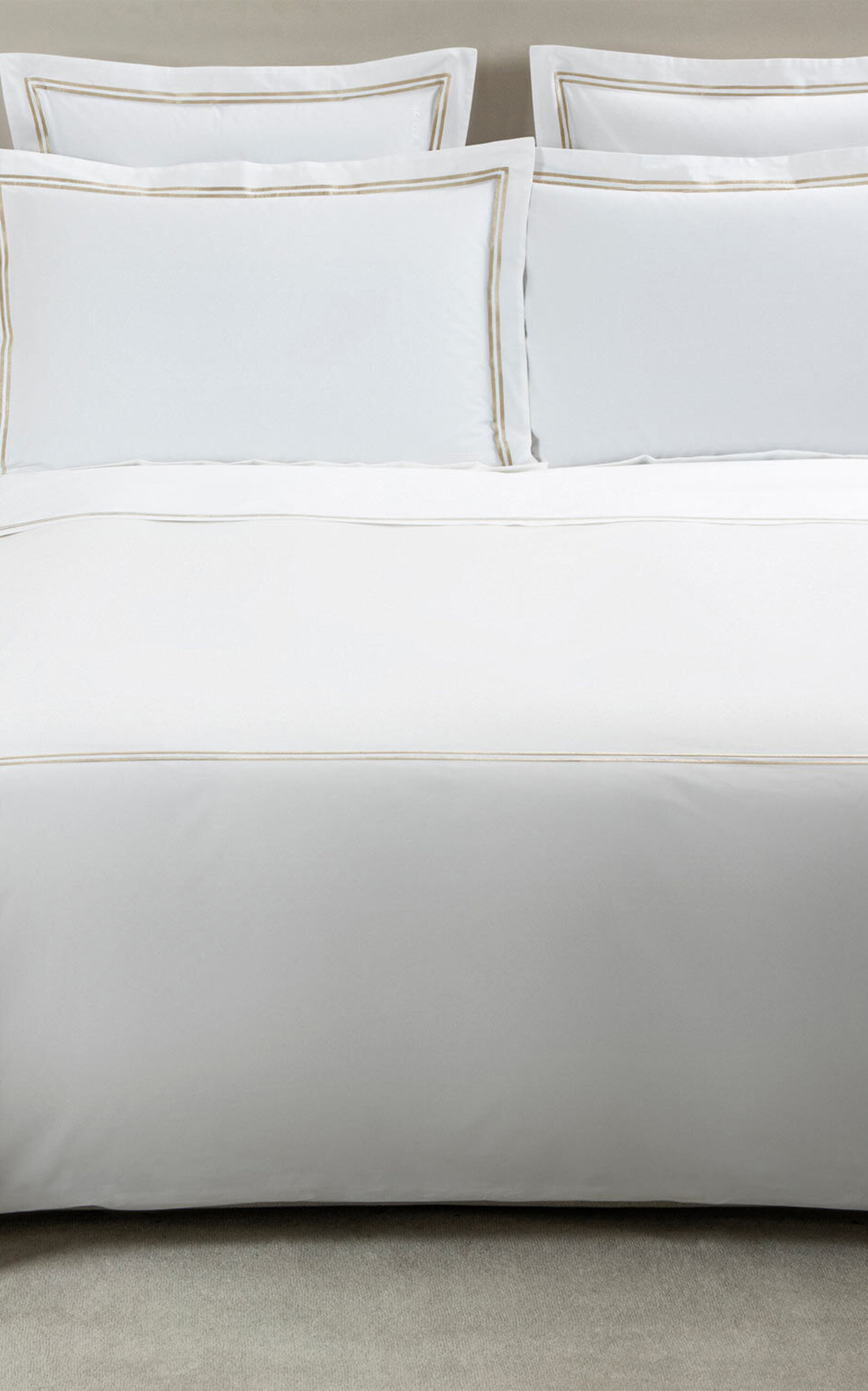 Frette Classic Cotton King Duvet Cover In Ivory | ModeSens