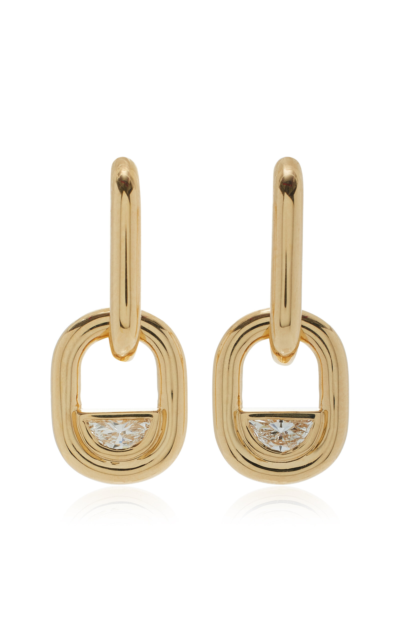 State Property Edessa 18K Yellow Gold Diamond Earrings - Gold - OS - Moda Operandi - Women's Jewelry And Watches