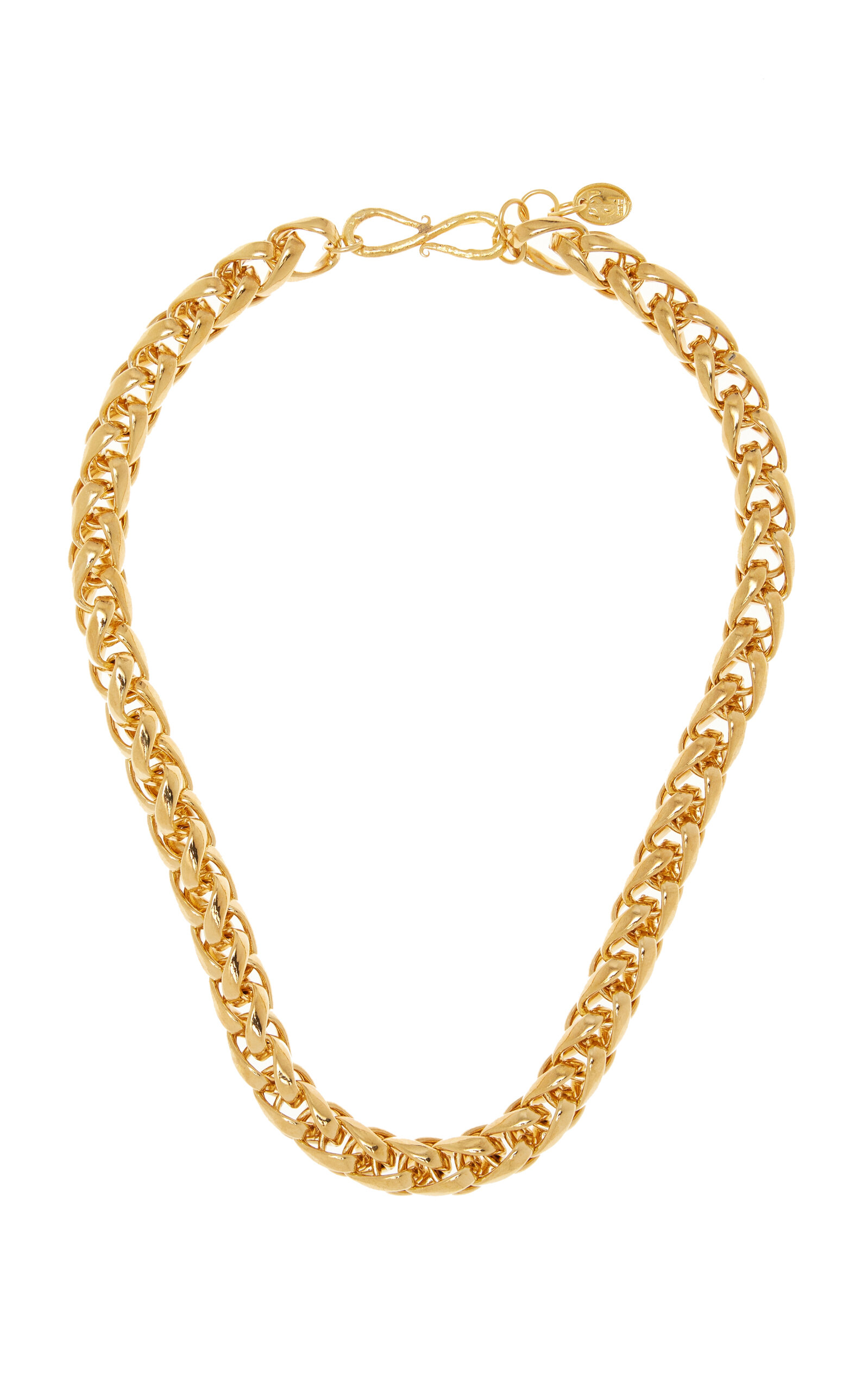 Chain II 22K Gold-Plated Necklace