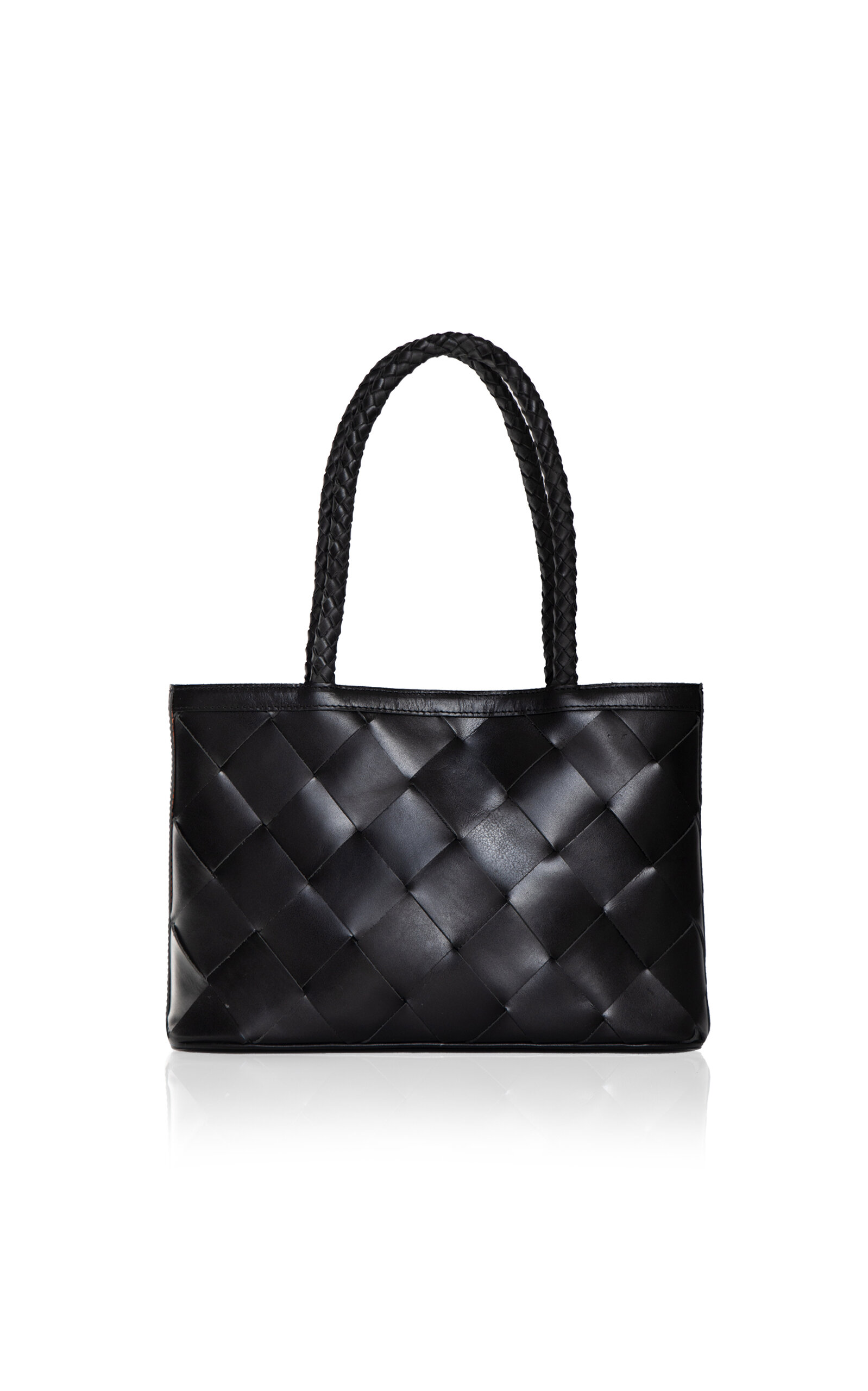 Bembien Ella Grande Woven Leather Tote Bag