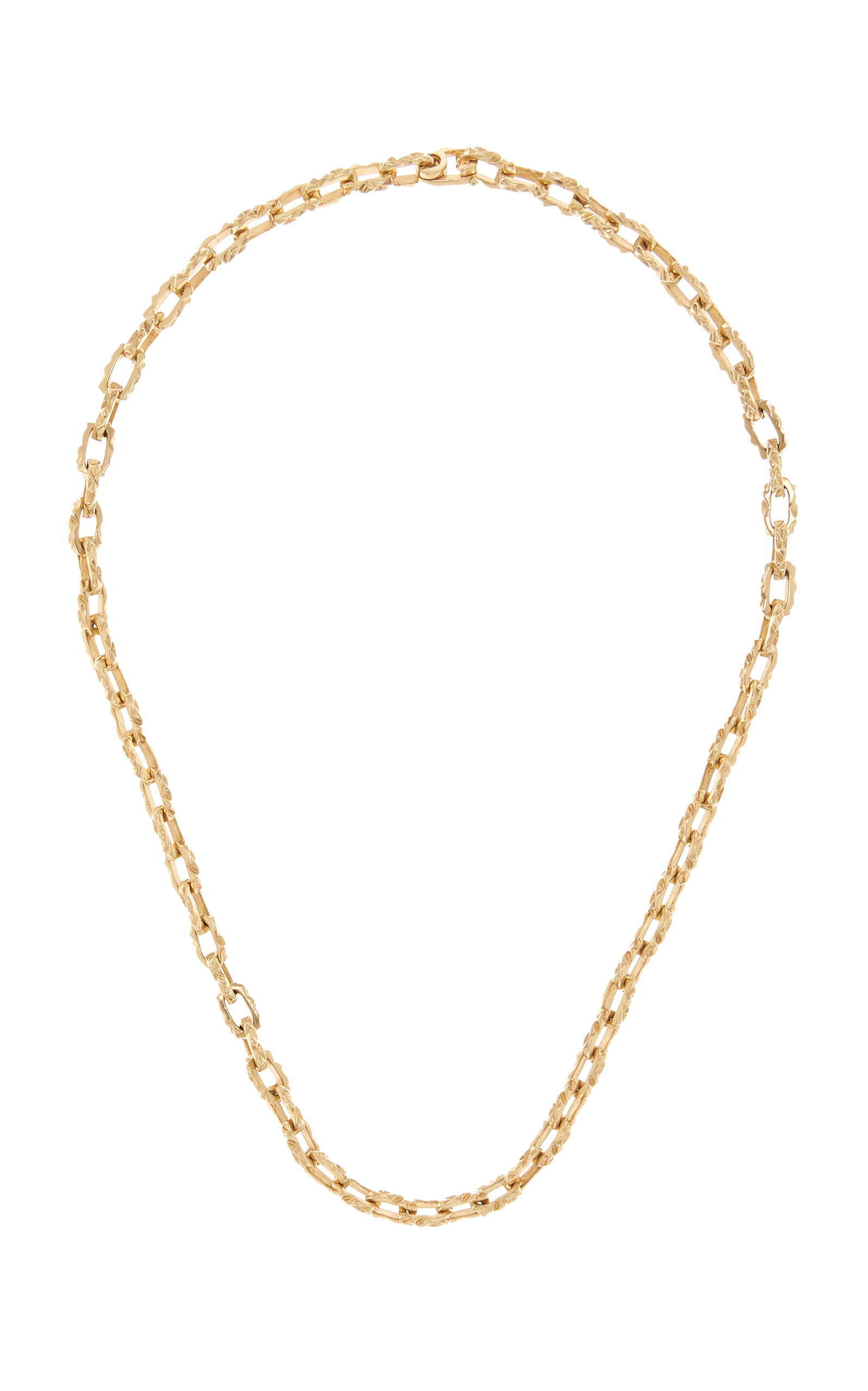 Nano Link 18K Yellow Gold Necklace