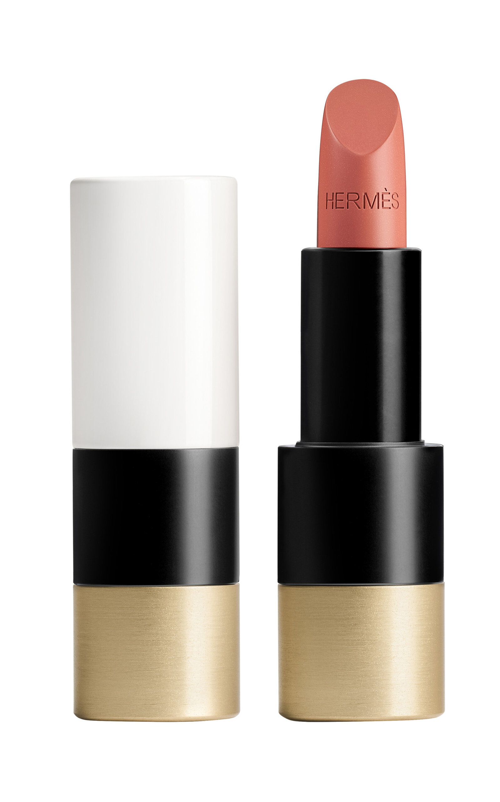 Hermès Beauty Rouge Hermès Satin Lipstick - 17 - Beige Ébloui - Moda Operandi