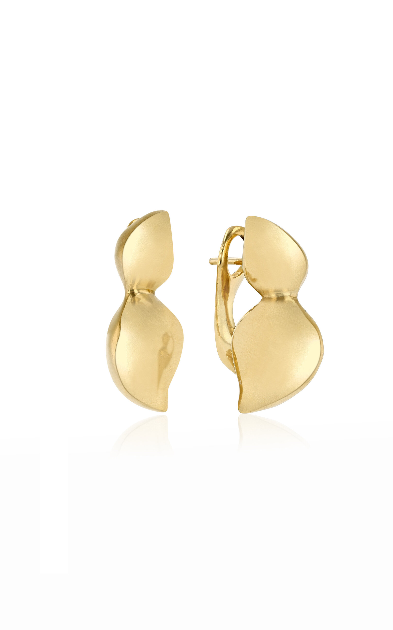 Vram 18k Yellow Gold Cayrn Earrings