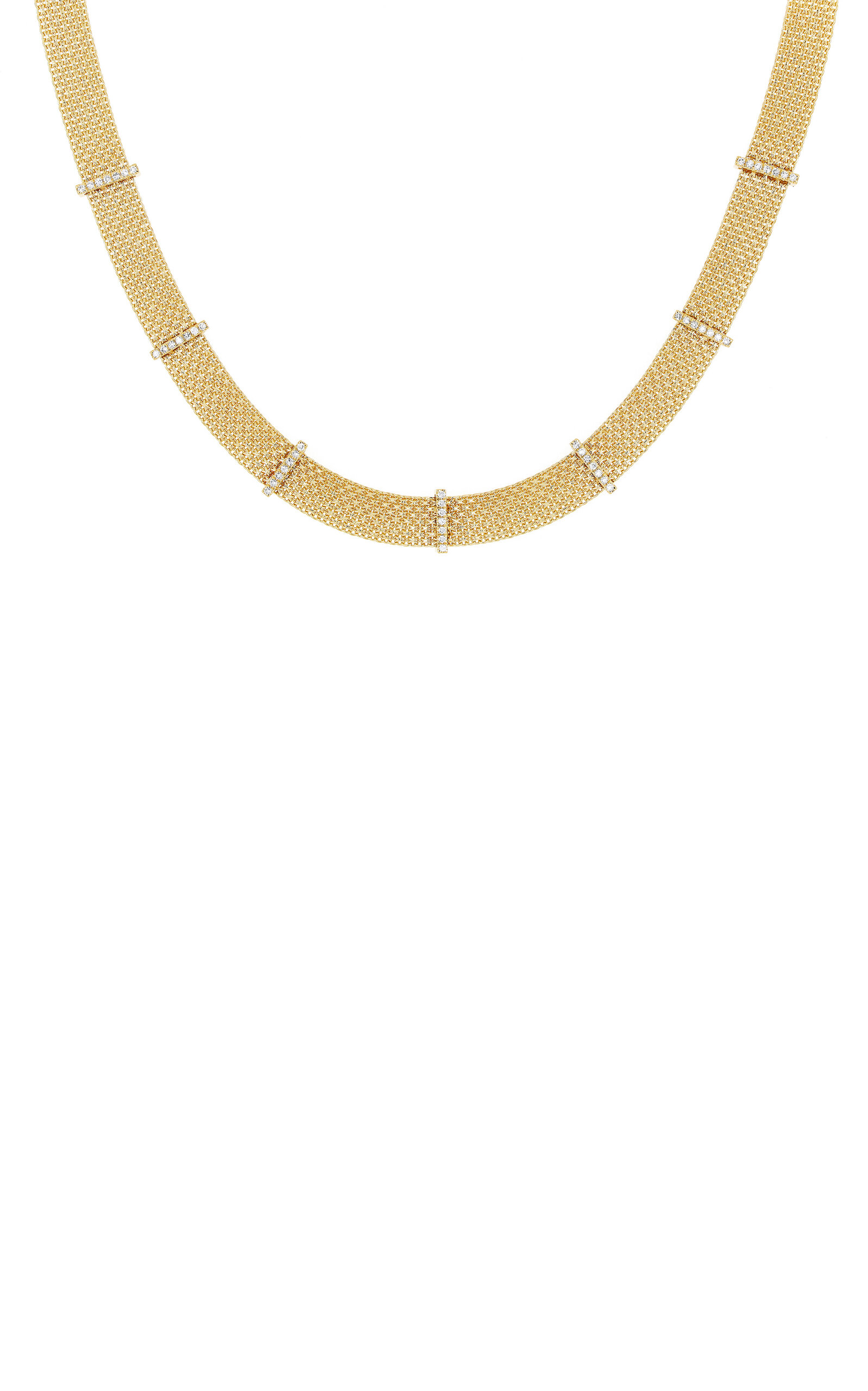 Ef Collection 14k Gold Diamond Necklace