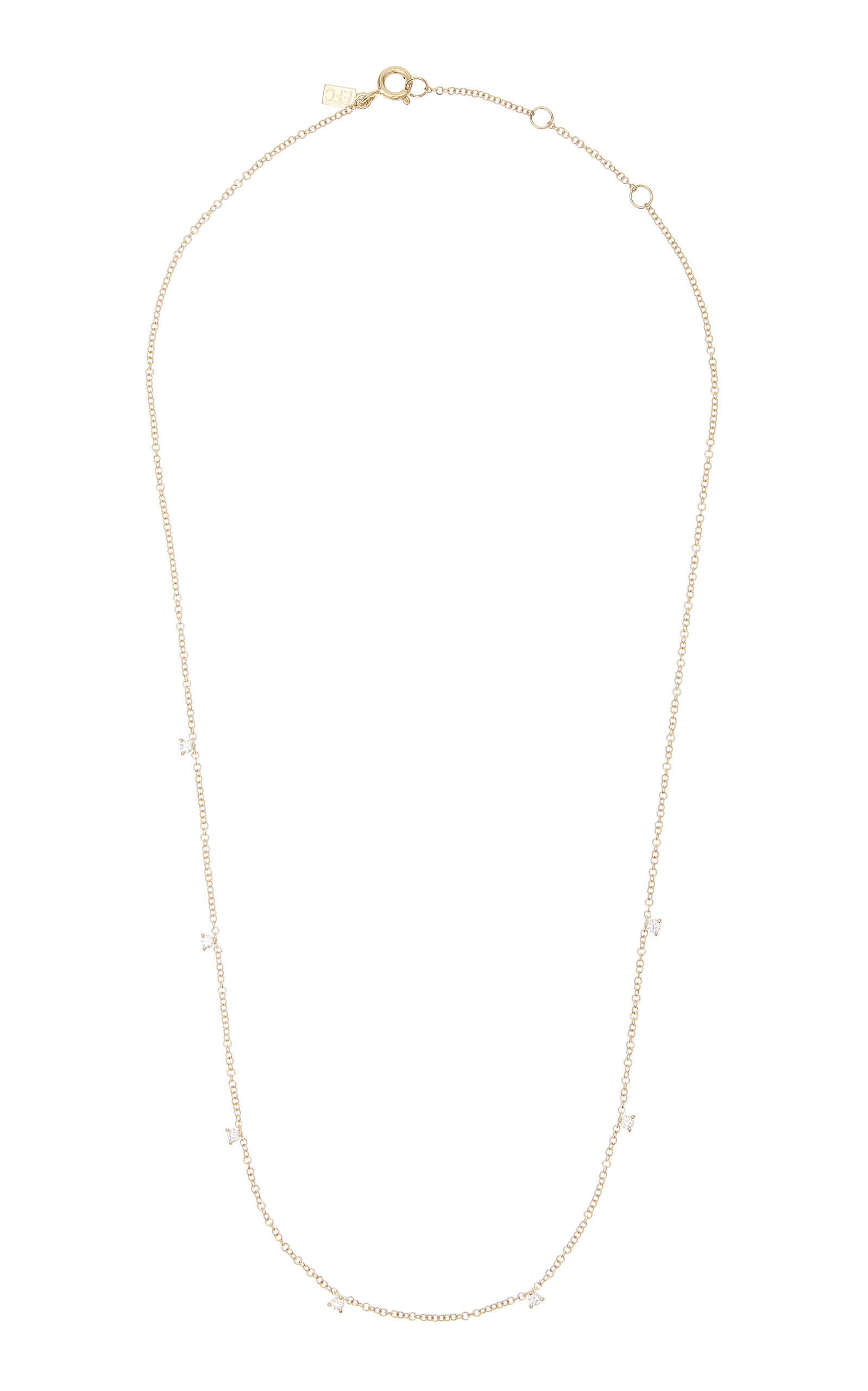 14K Gold Diamond Necklace