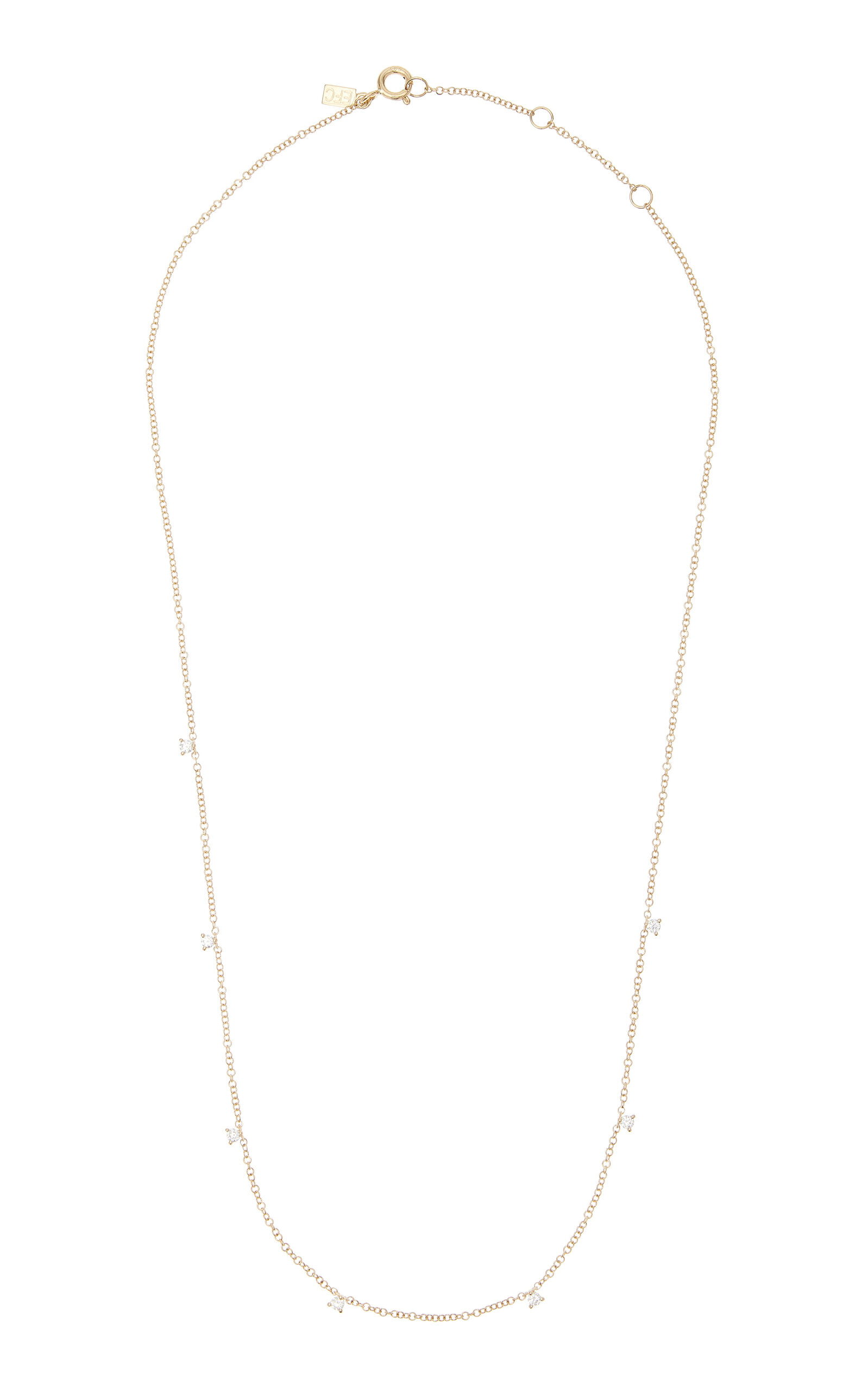 Ef Collection 14k Gold Diamond Necklace