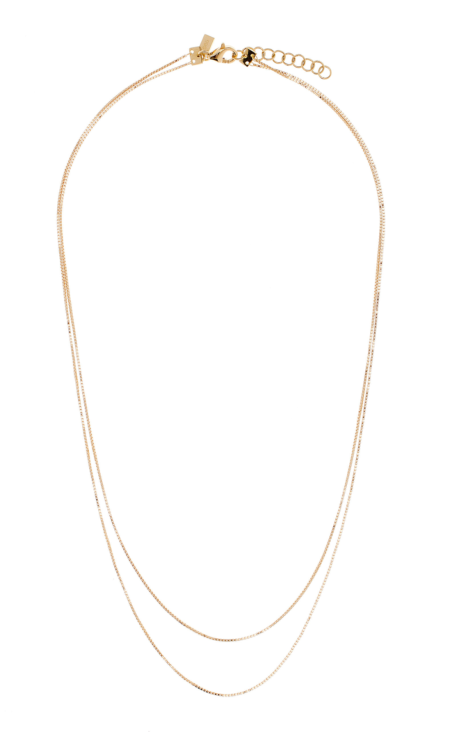 Ef Collection 14k Gold Necklace