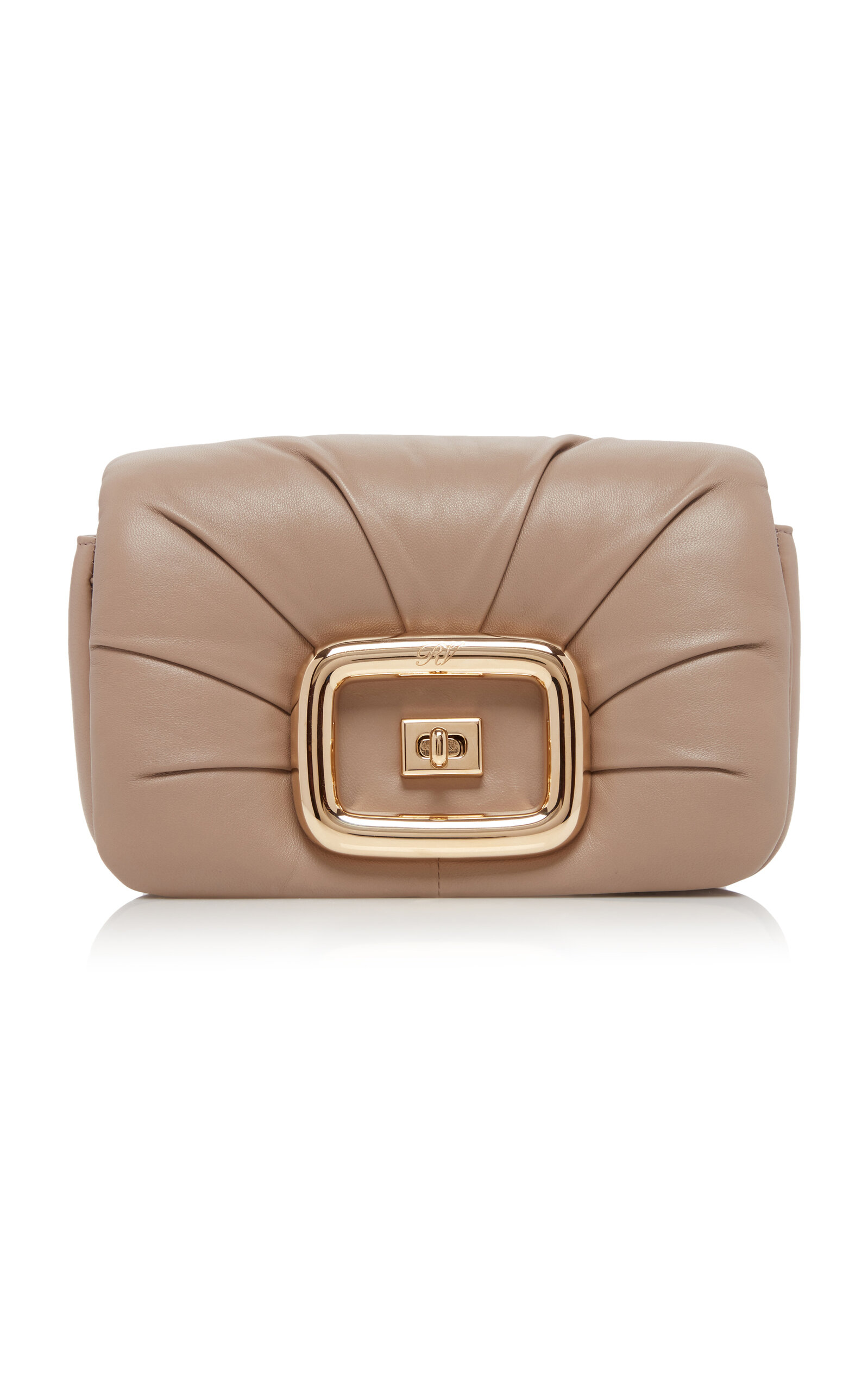 Roger Vivier Viv' Choc Me Leather Mini Bag