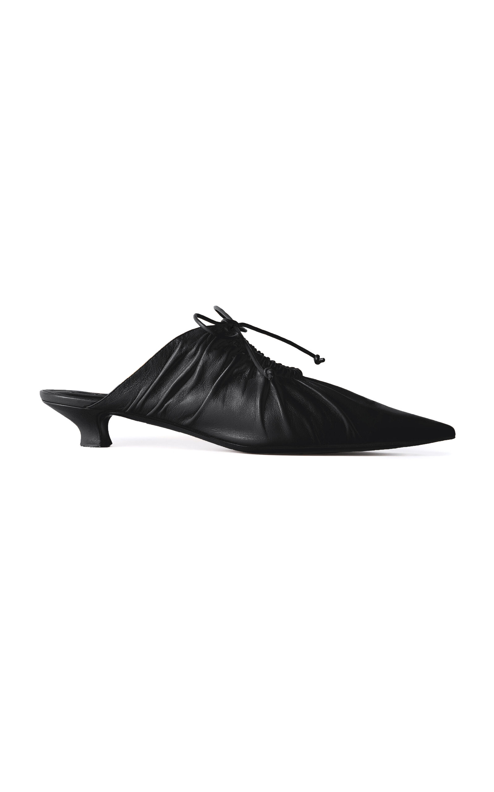 By Malene Birger Masey Leather Mules In Black