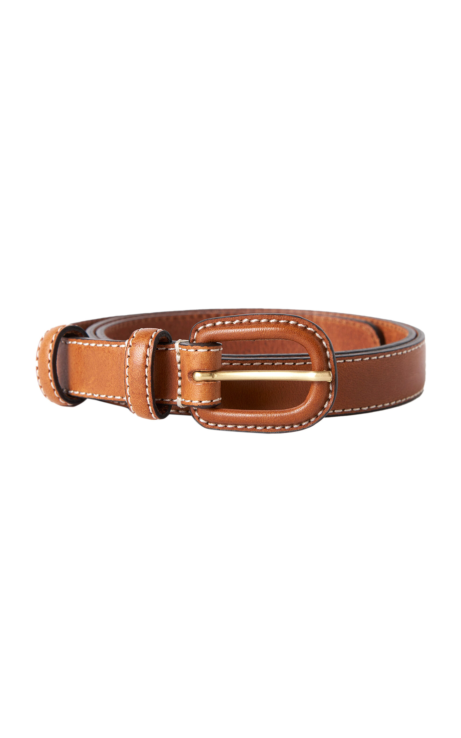 By Malene Birger Salio Leather Belt In Brown