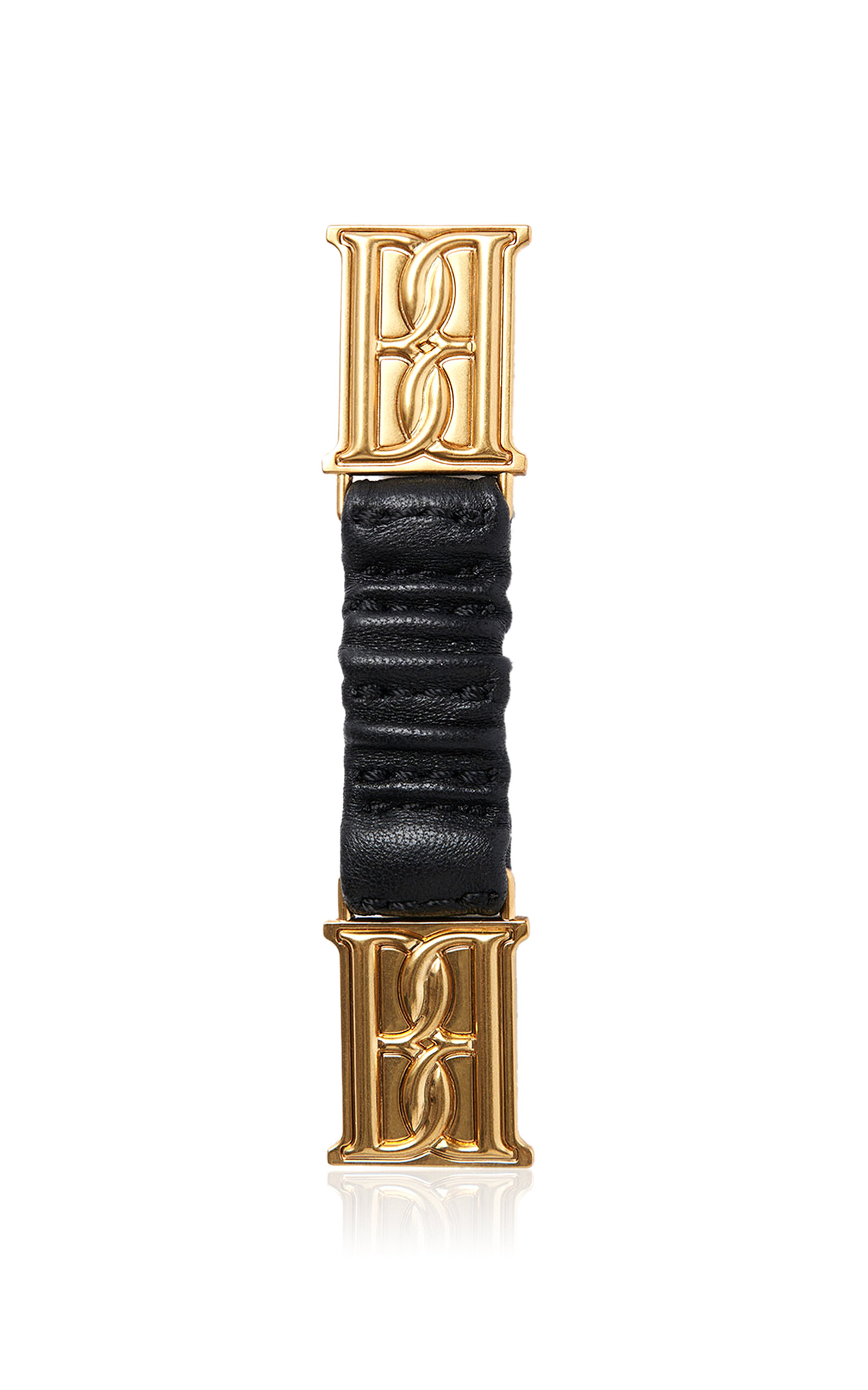By Malene Birger Jummis Leather Waist Clip In Black