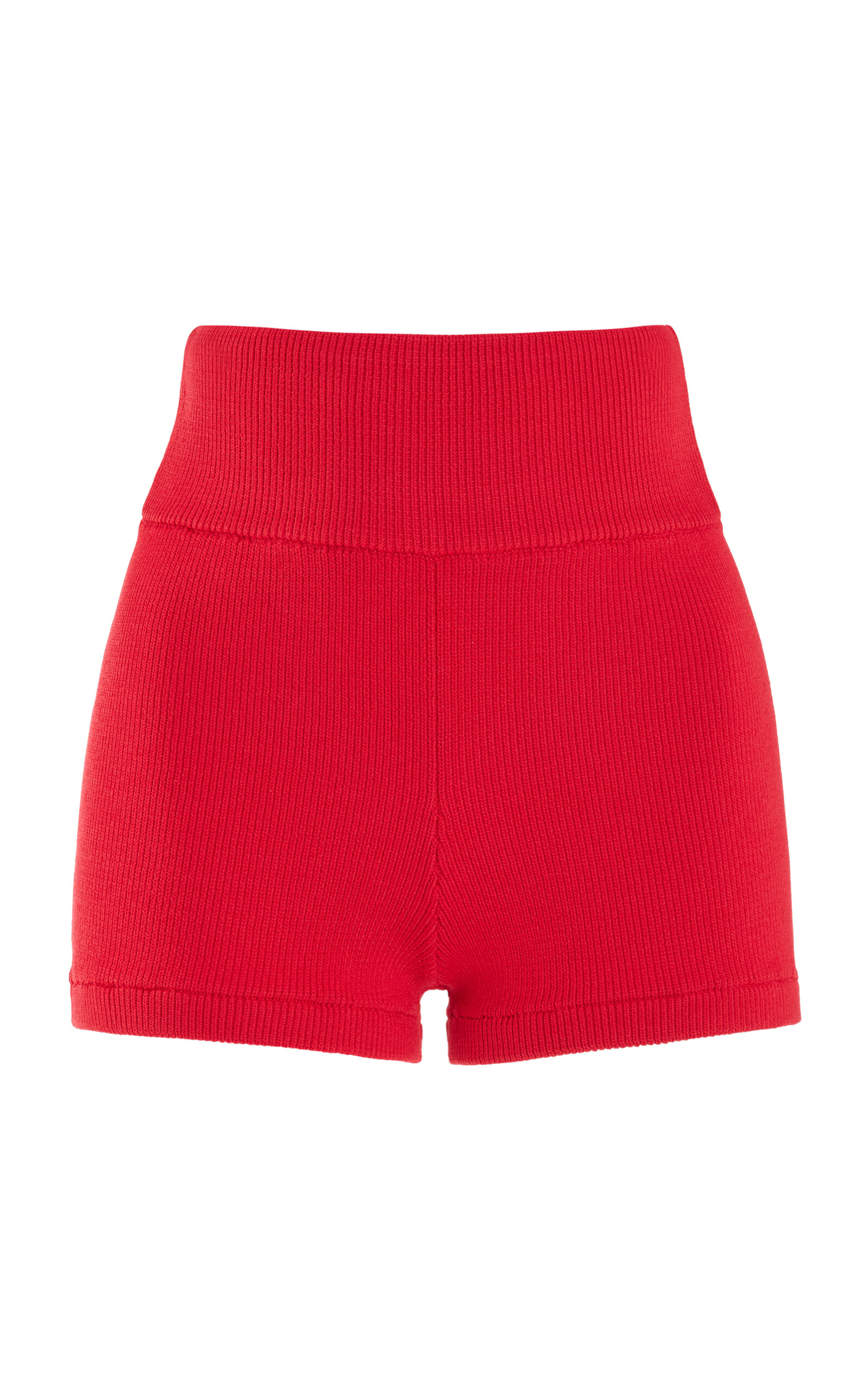 ELCE Exclusive Sol Ribbed-Knit Shorts - Moda Operandi