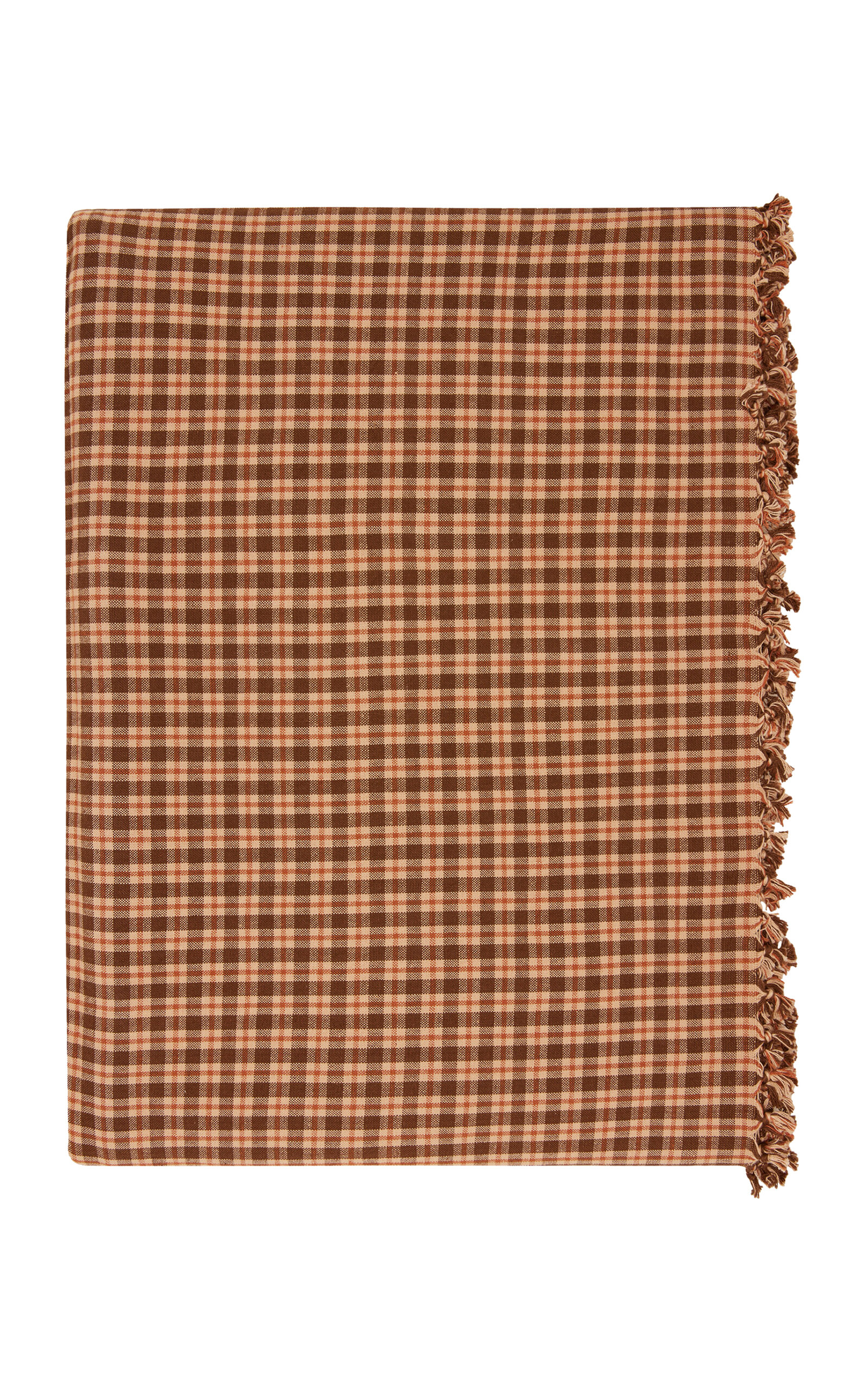 Heather Taylor Home Hudson Plaid Sienna Tablecloth Large In Multi