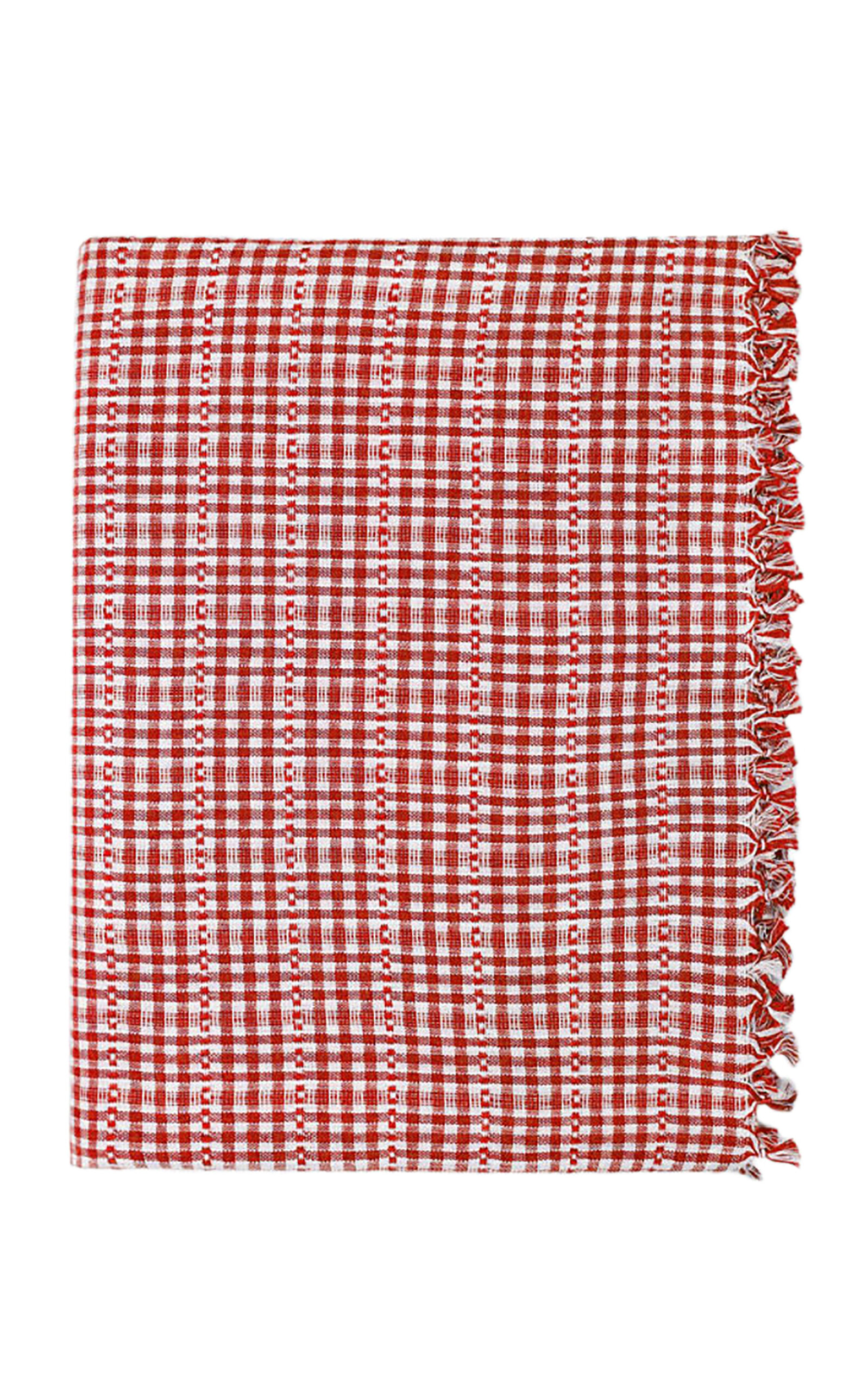 Heather Taylor Home Soho Red Tablecloth Small