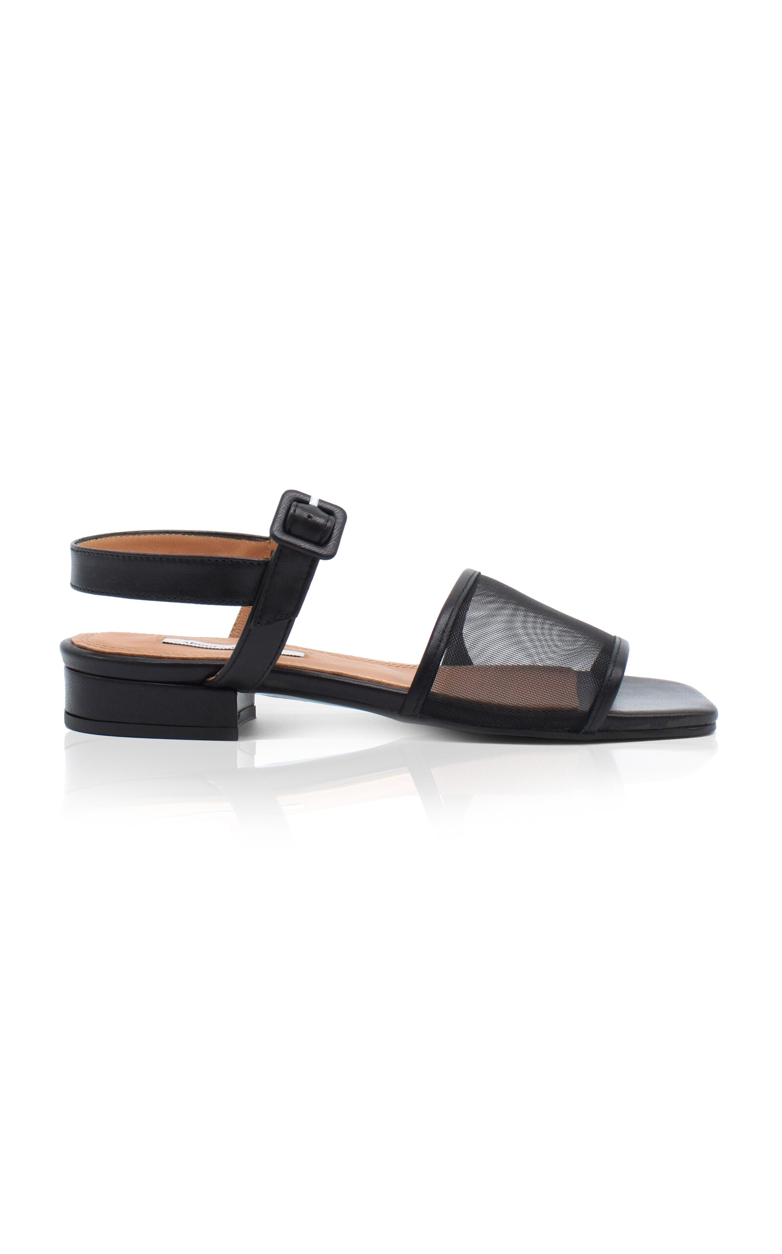 About Arianne Marni Mesh Sandals In Black