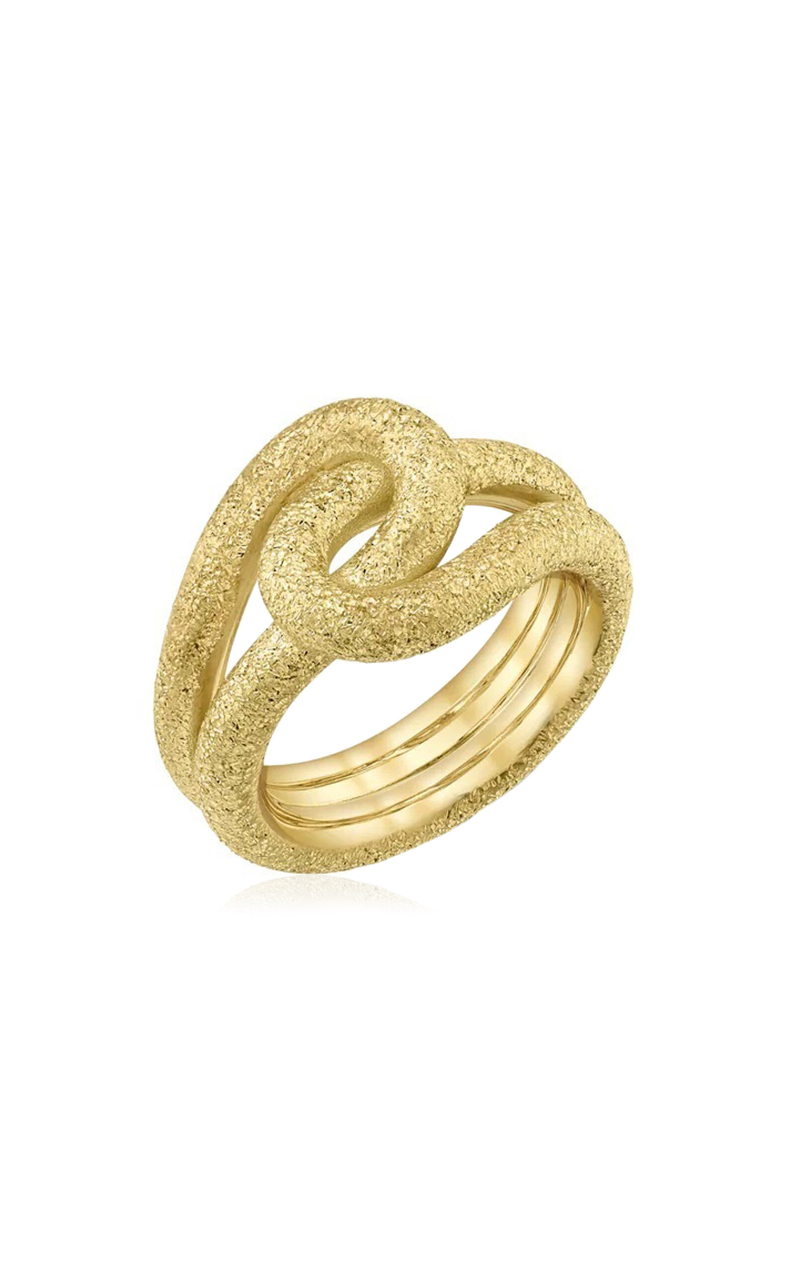 18k Yellow Gold Infinity Ring