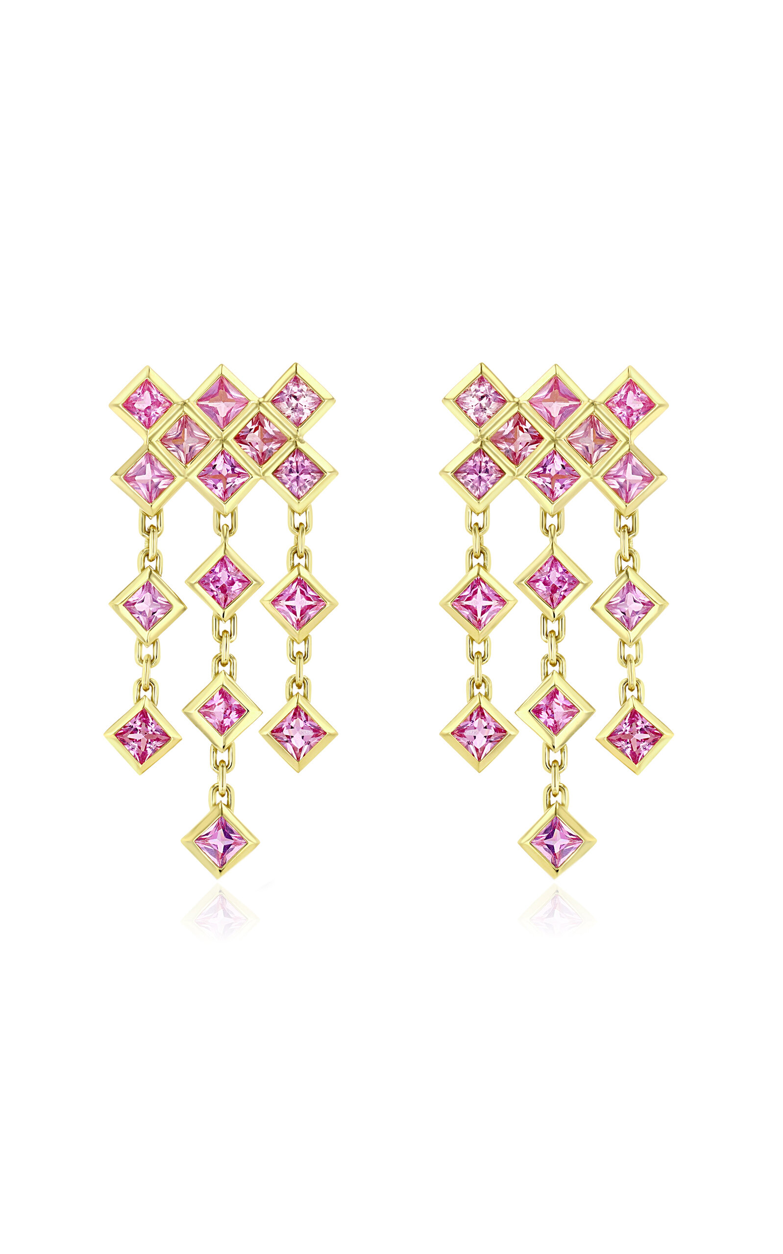 18k Yellow Gold Luminesence Earrings