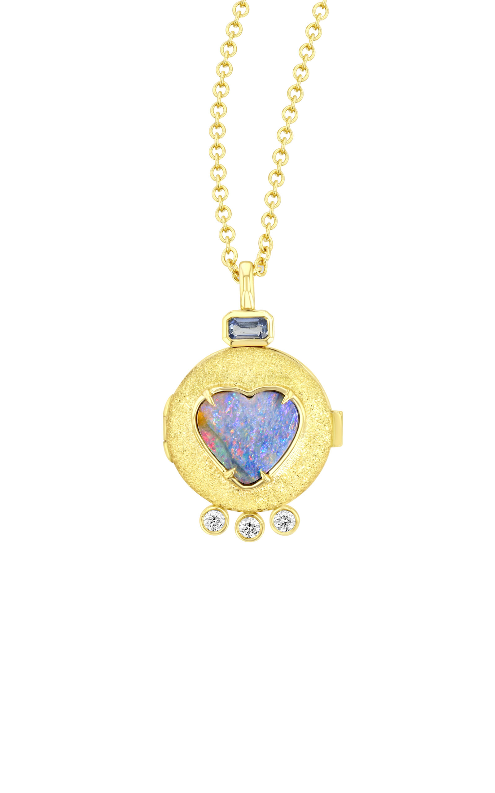 Future Fortune 18k Yellow Gold Love Potion Locket Necklace - Gold - OS - Moda Operandi