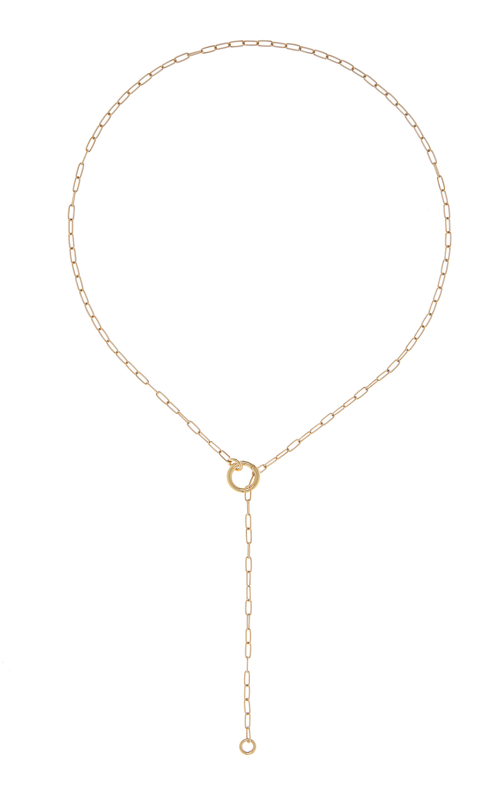 Jane Taylor 14k Yellow Gold O-link Chain Necklace