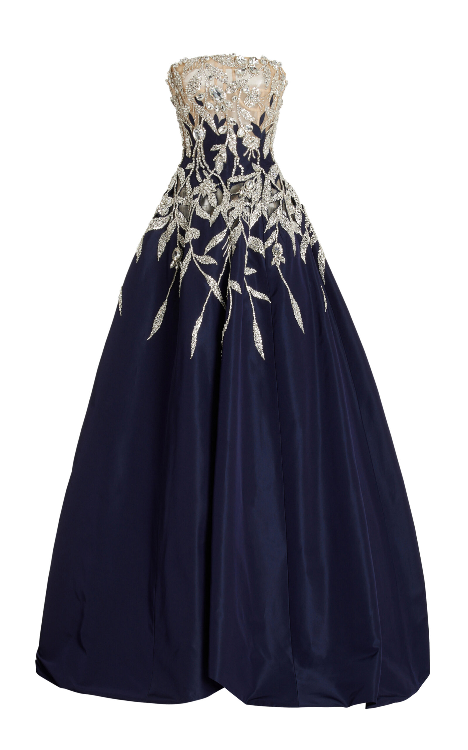 navy blue oscar dress ZY040-Jessica-Chastain-Navy-Blue-Oscar-Dress-2017-Square-Neck-Tank-Kick-Pleat-Long-Satin-Celebrity