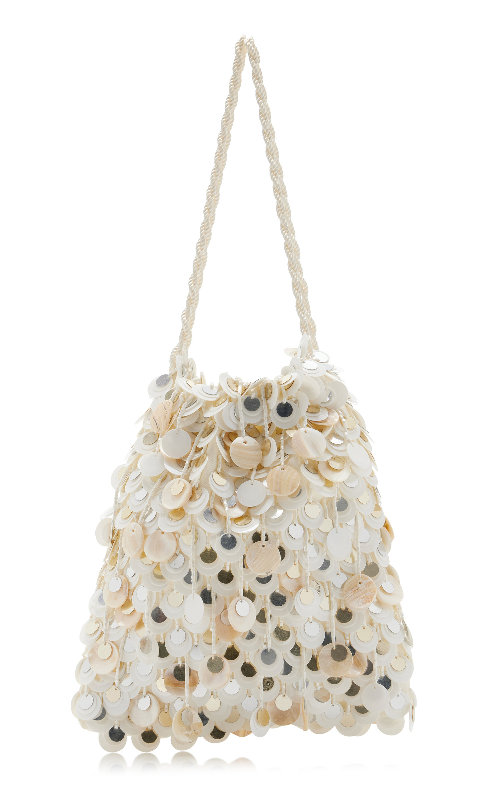 Lizzie Fortunato Gala Sequined Drawstring Pouch