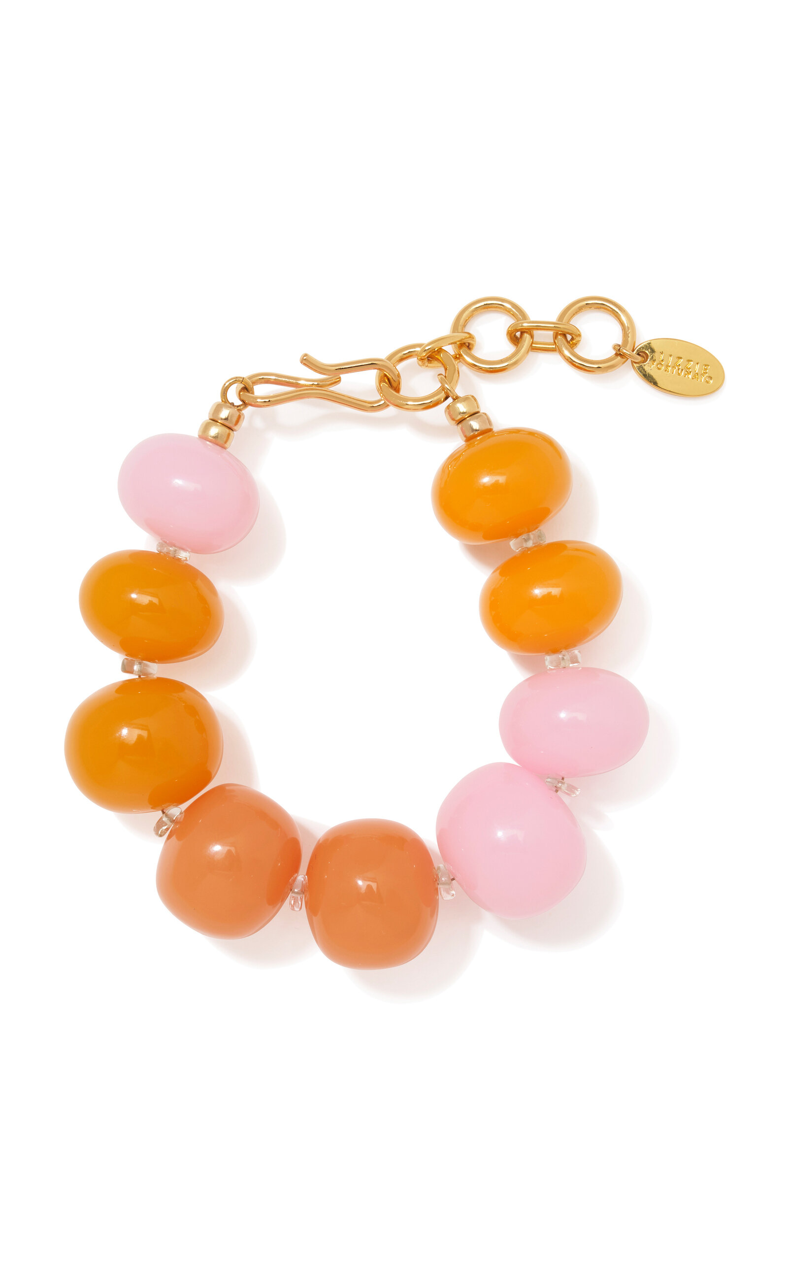 Lizzie Fortunato Olympia Bracelet In Orange
