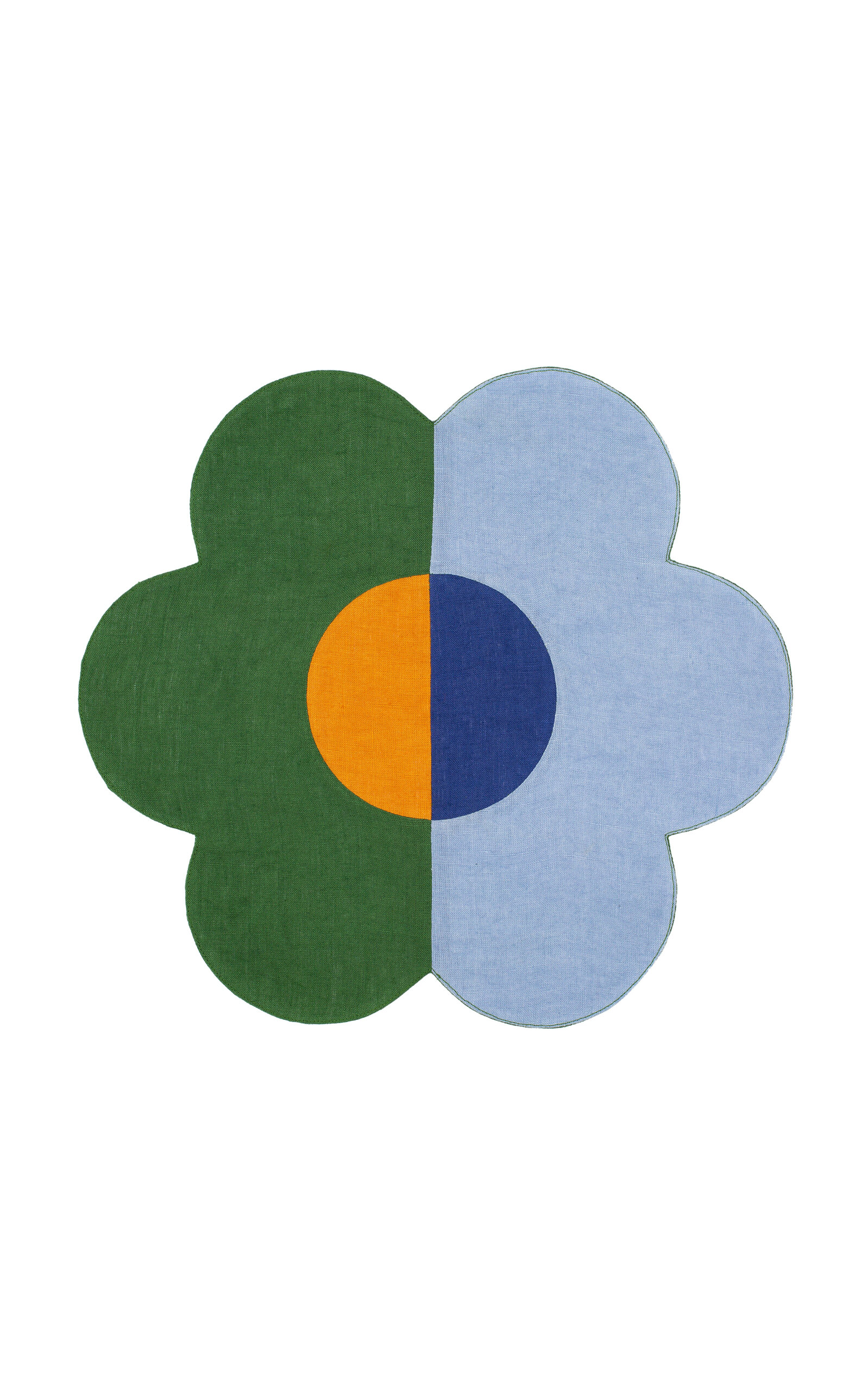 Misette Set-of-Four Floral Linen Placemats - Multi