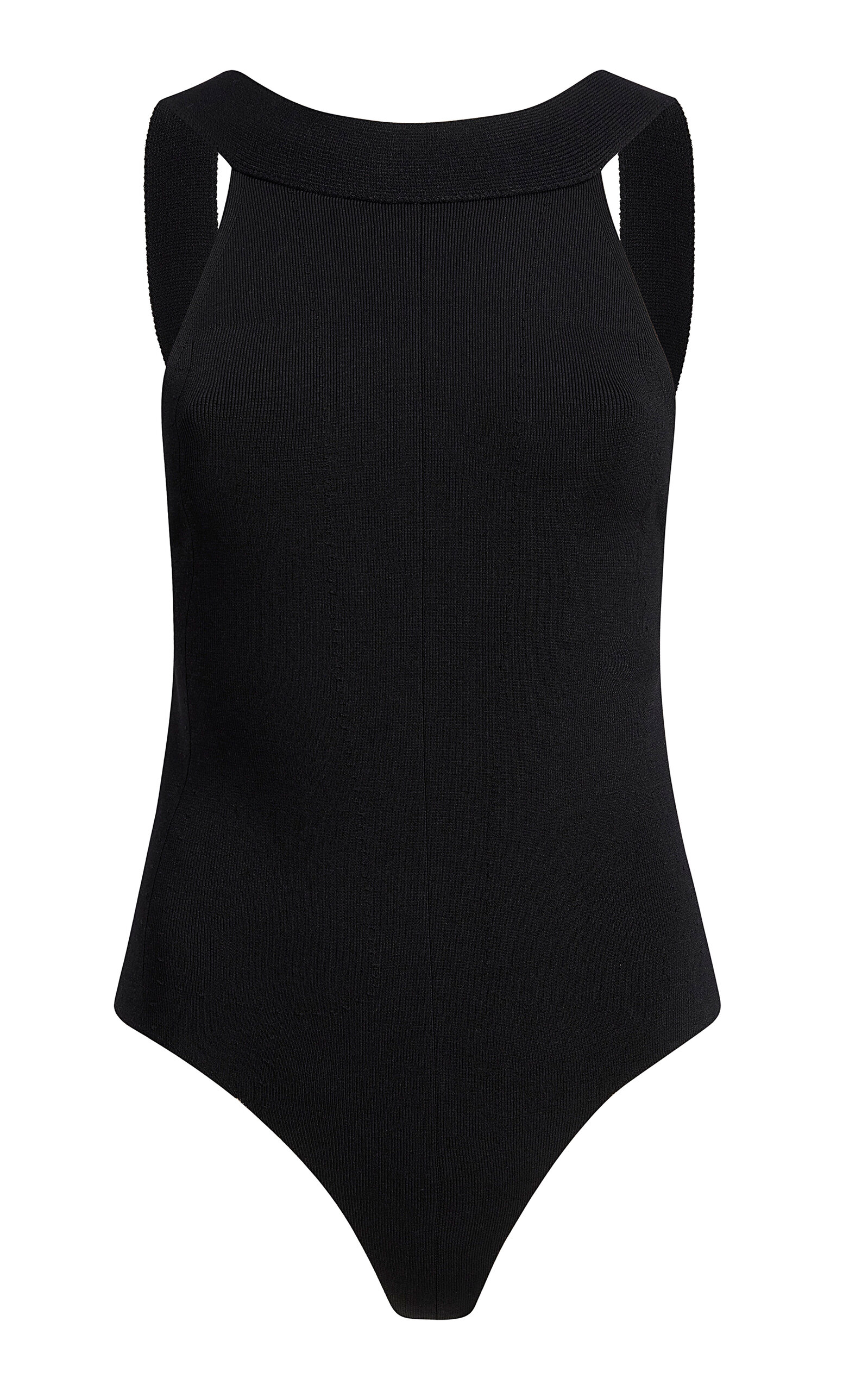 Khaite Campagna Sleeveless Bodysuit - Black - XL