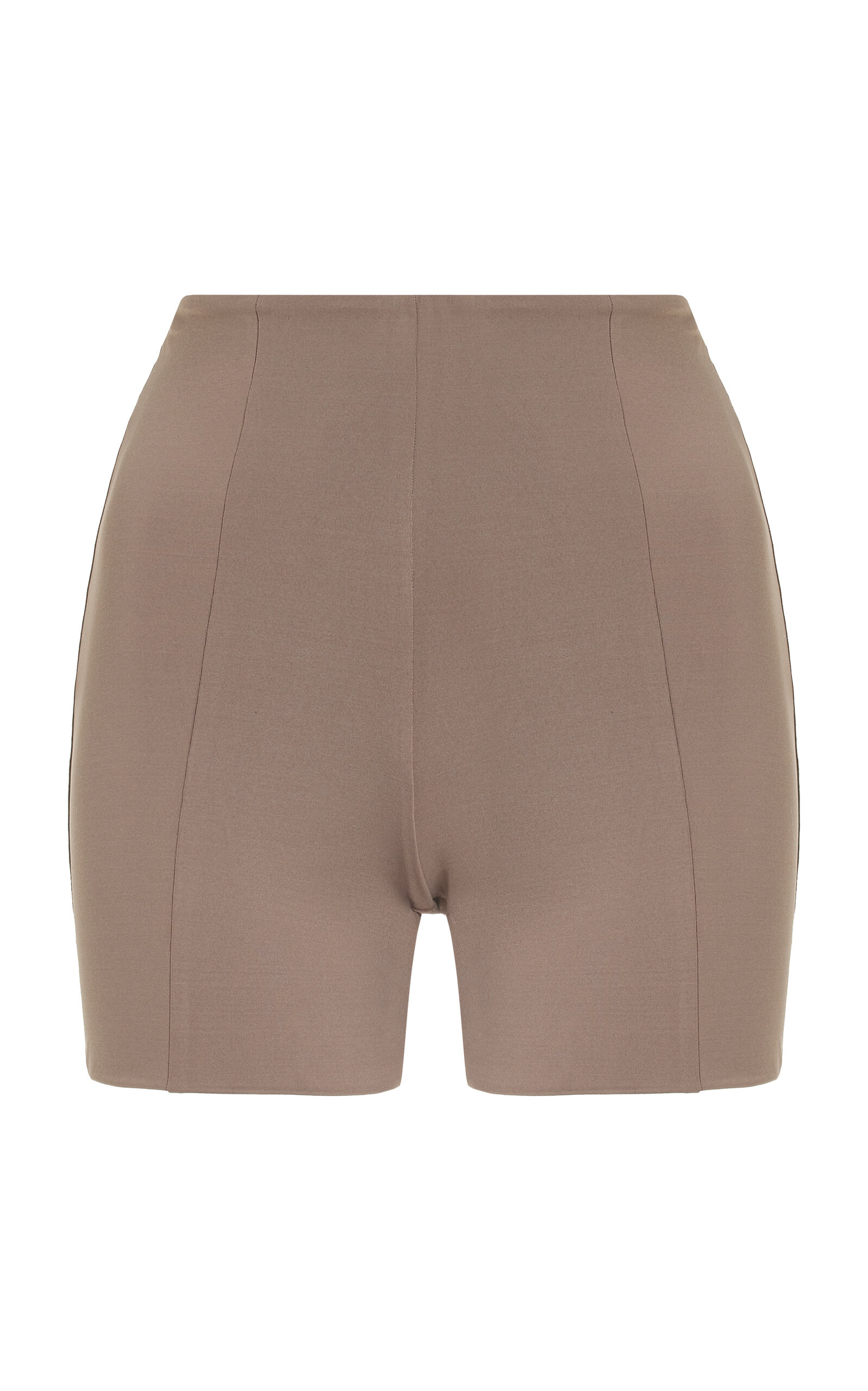 Shop Norba Jersey Shorts In Brown