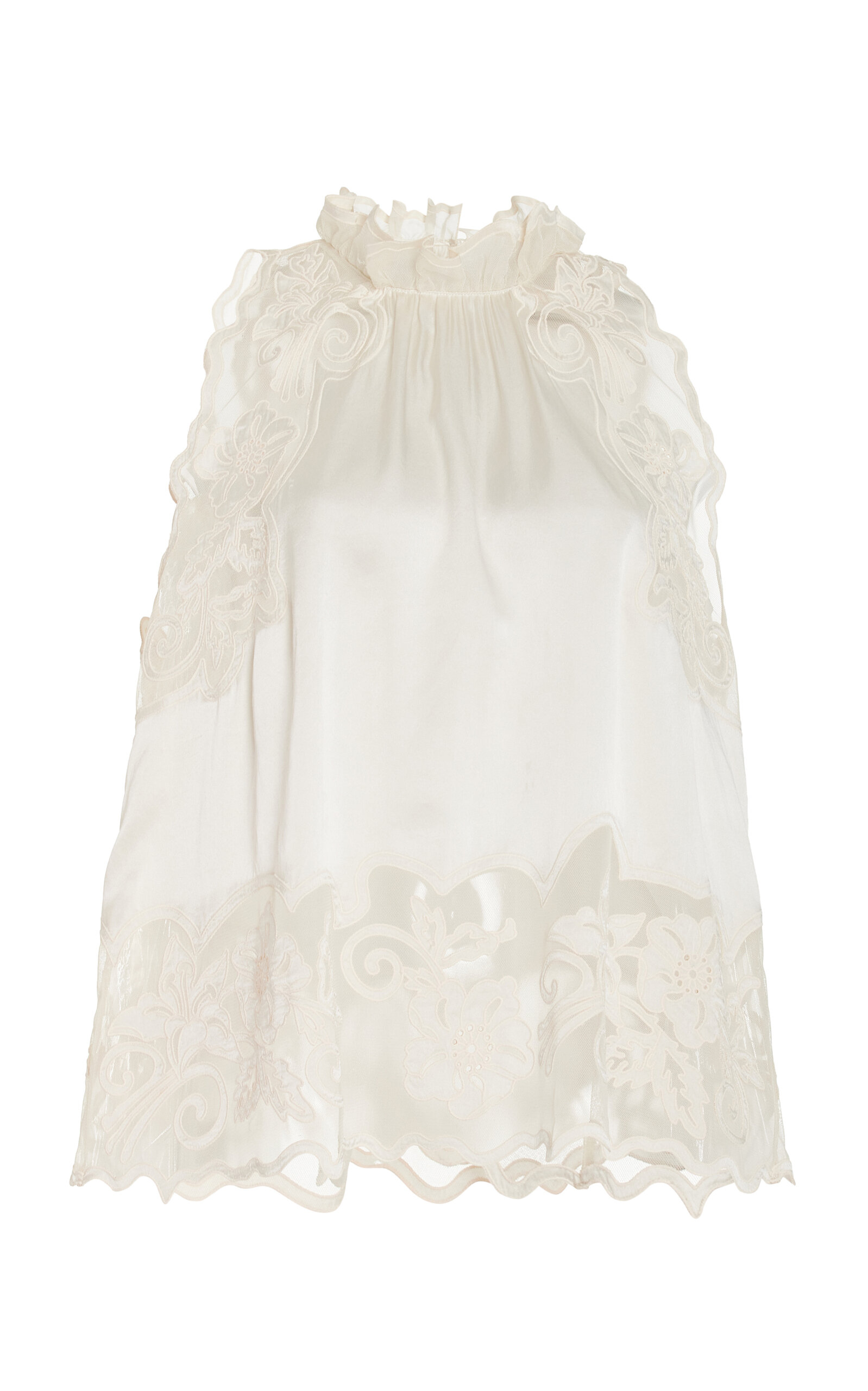 Ulla Johnson Elowen Lace Top In White