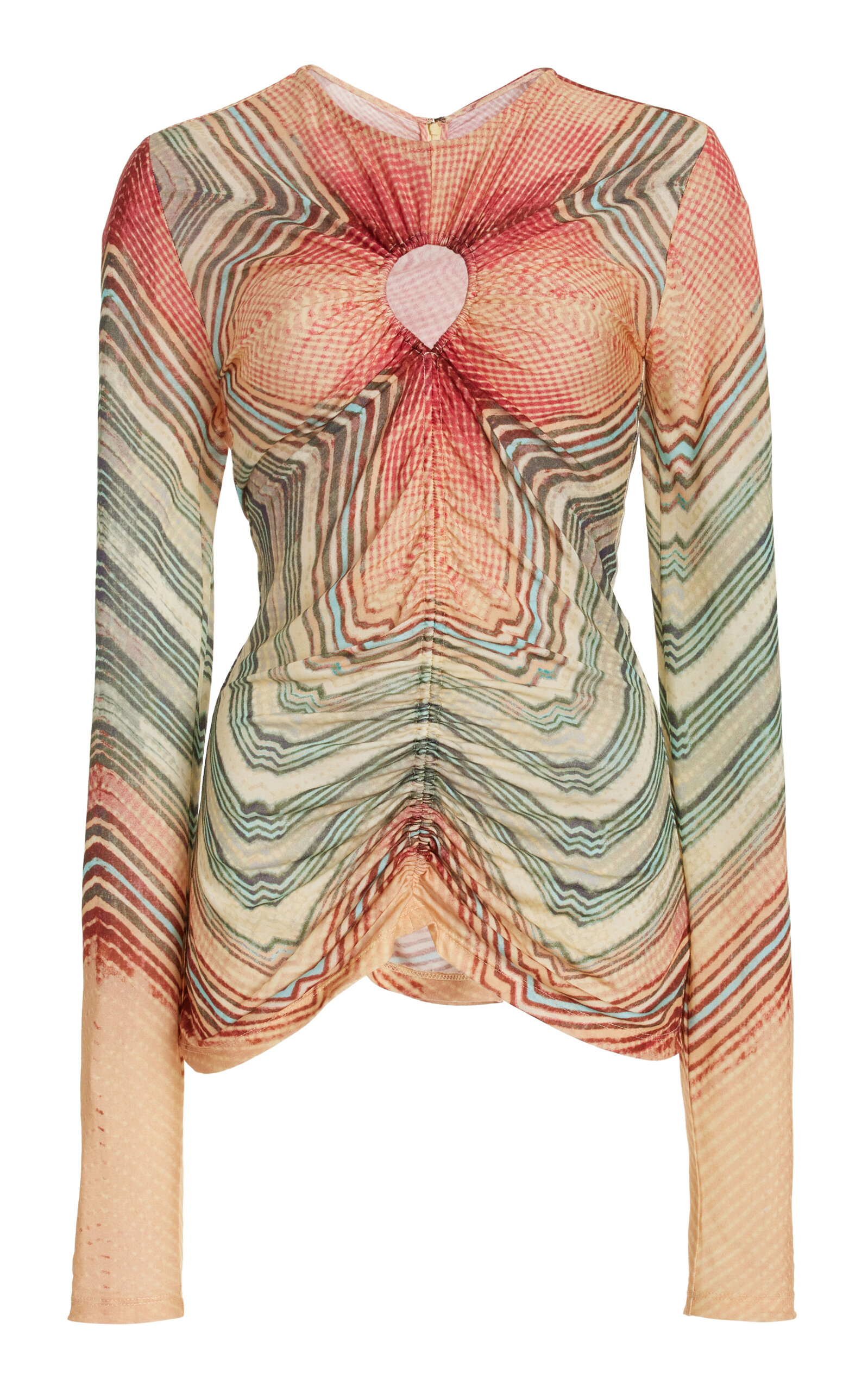 Ulla Johnson Madeline Cutout Top In Pink
