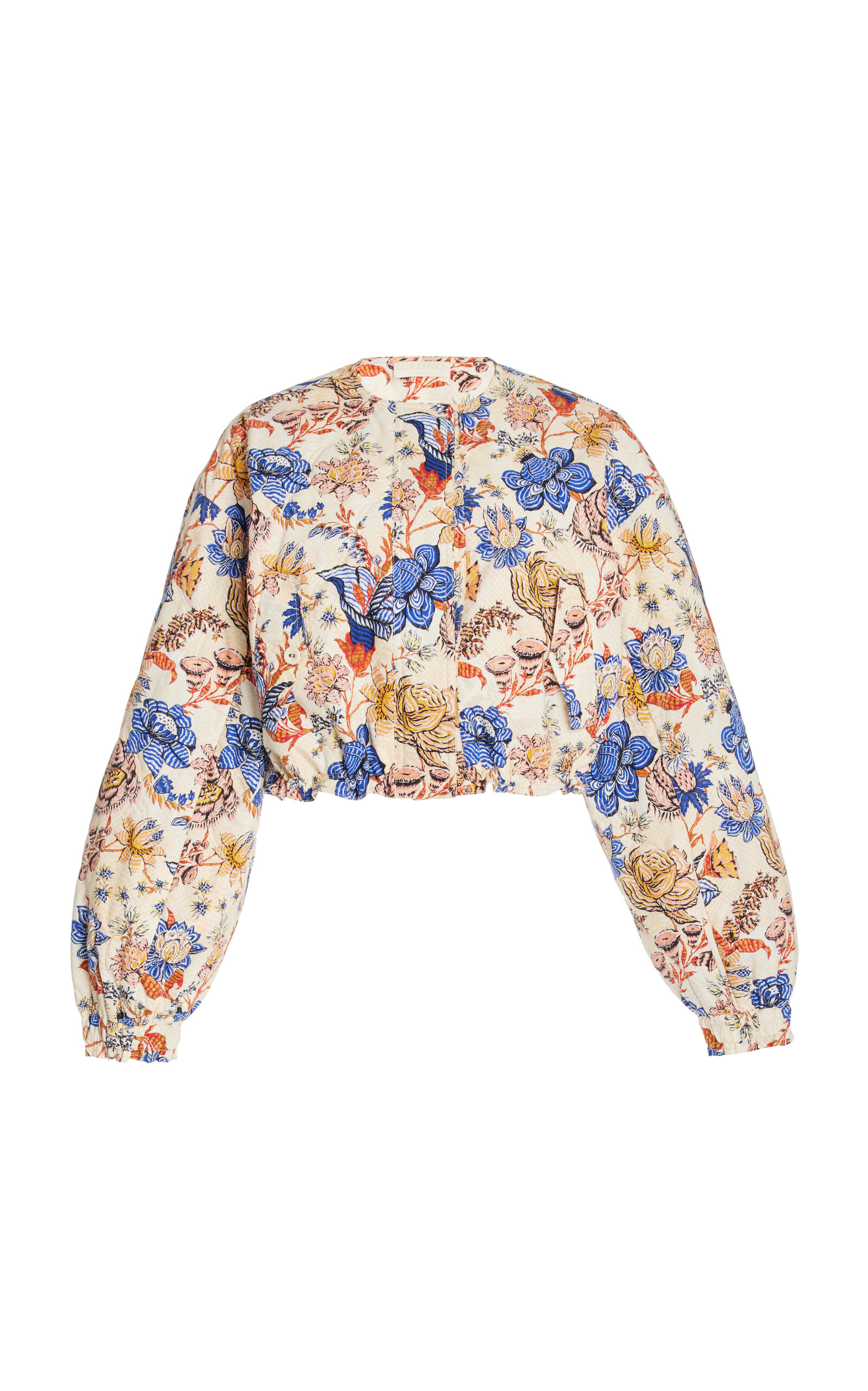 Ulla Johnson Jade Printed Jacket In Floral