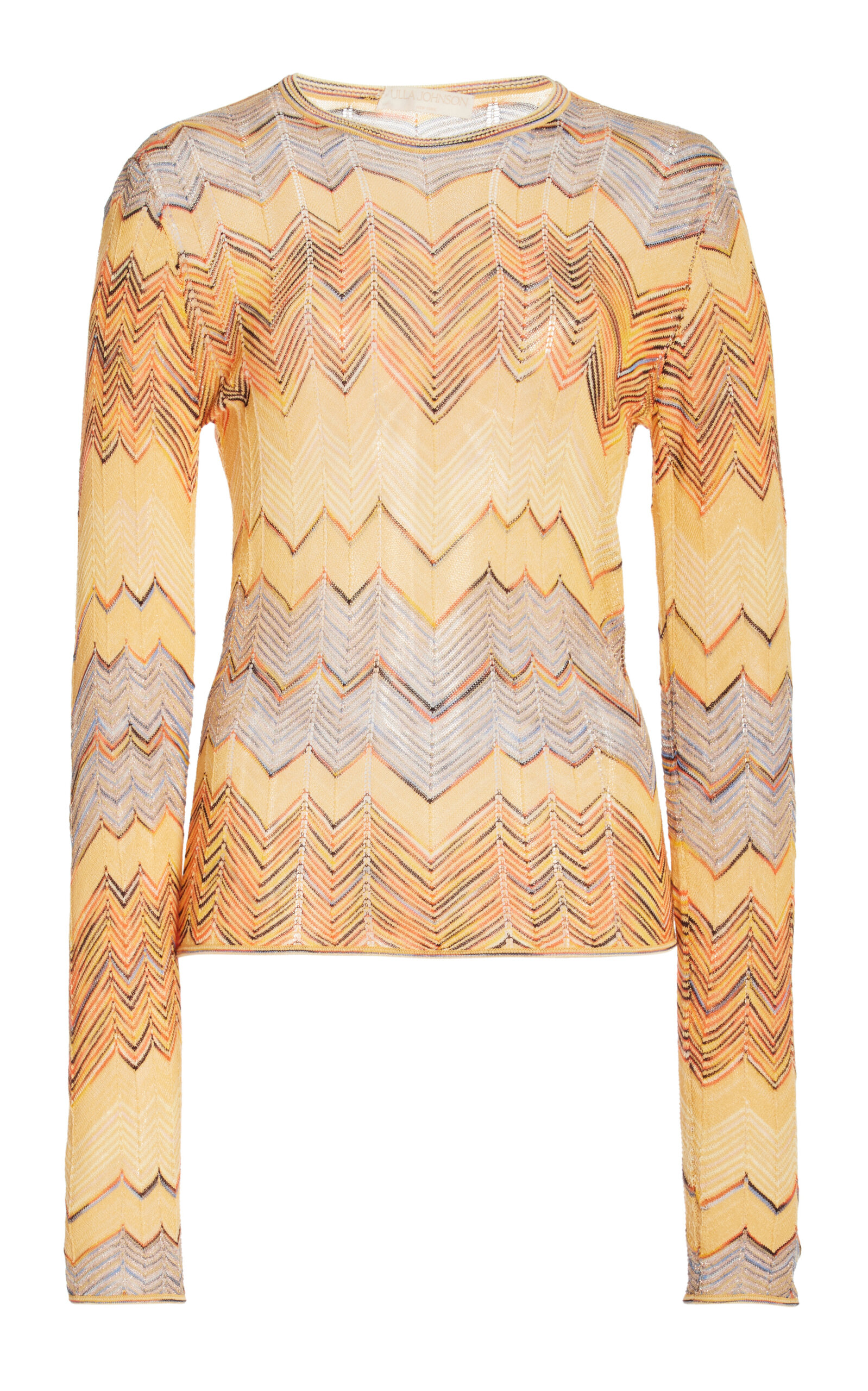 Ulla Johnson Nessa Pullover Top In Yellow