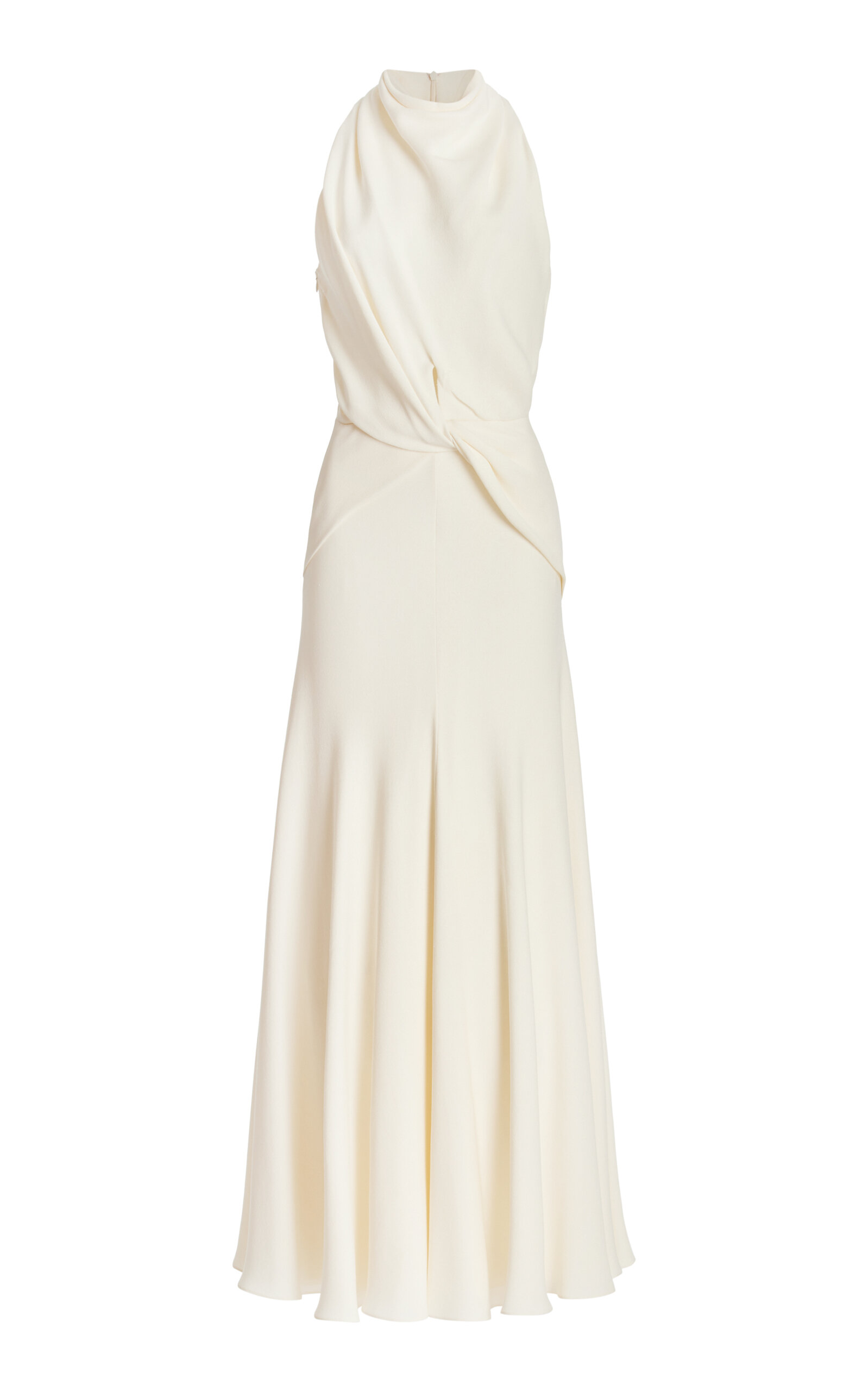 chinese dress ladies Brandon Maxwell Bridges Maxi Dress