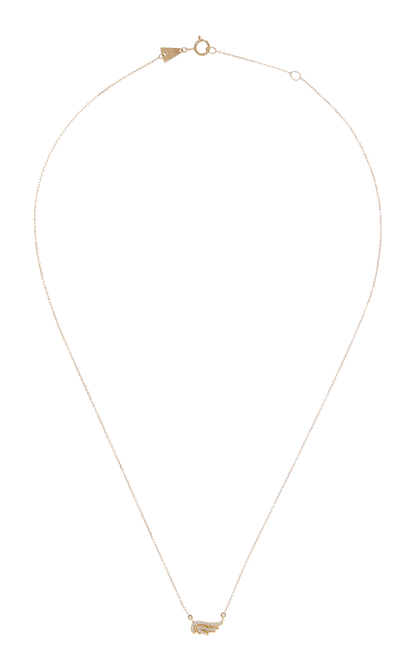 Adina Reyter 14k Yellow Gold Diamond Pendant Necklace