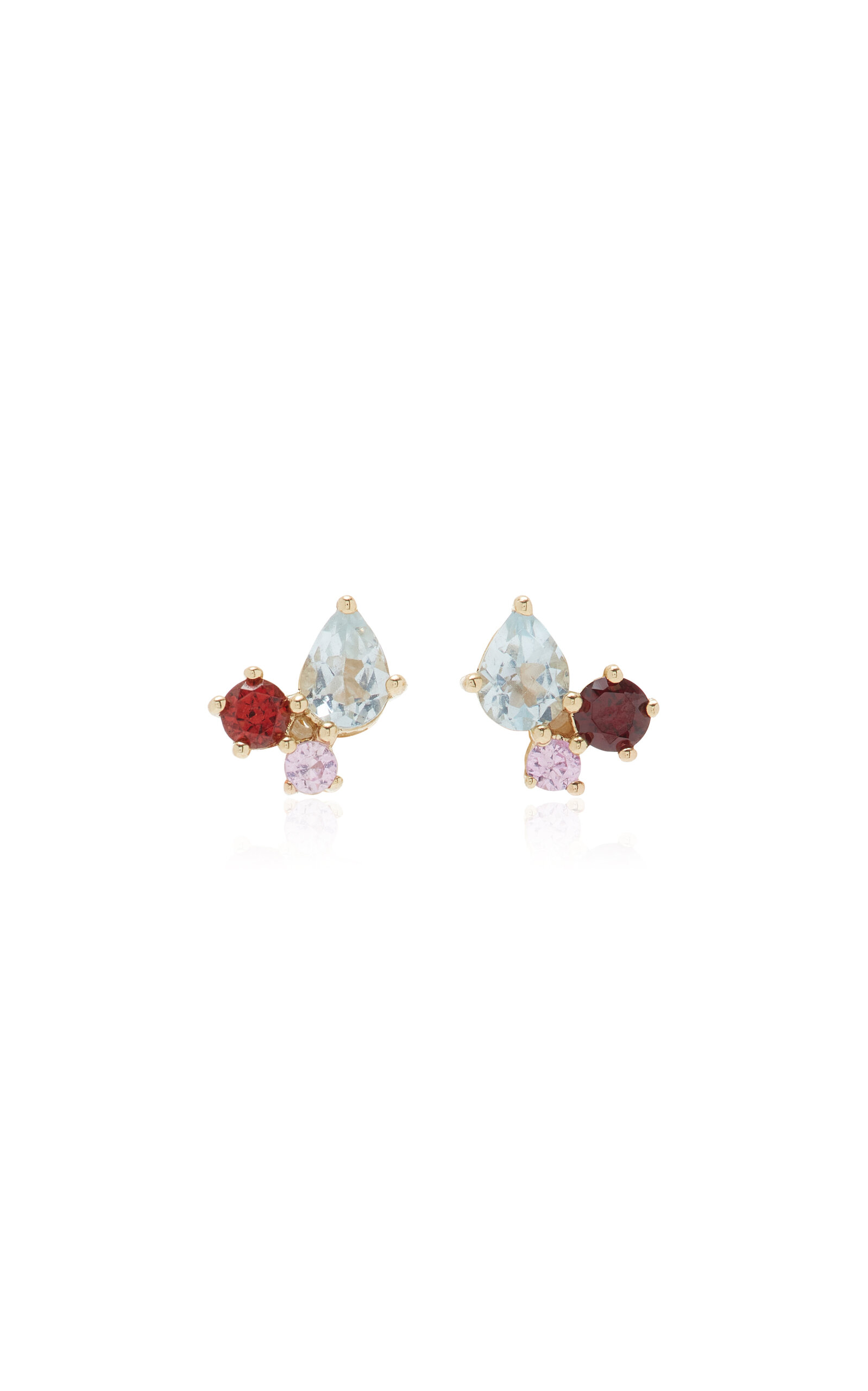 Adina Reyter Crown Jewels Gemstone Cluster Posts In Multi