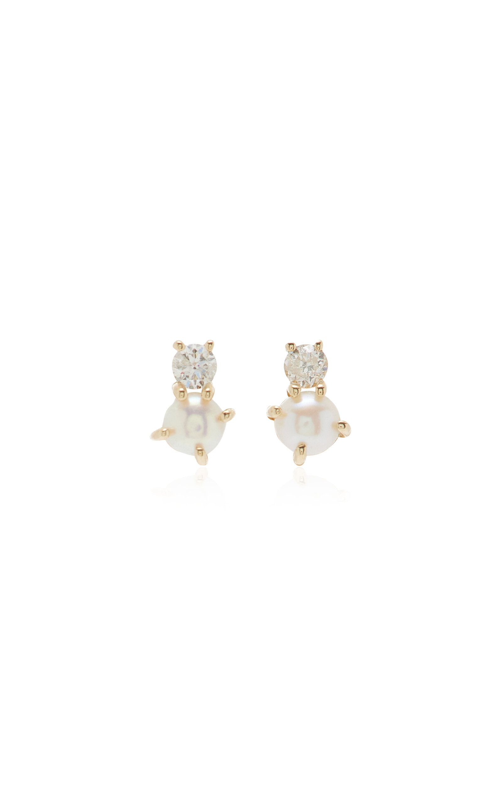 Adina Reyter Pearl + Diamond Amigos Posts In Metallic