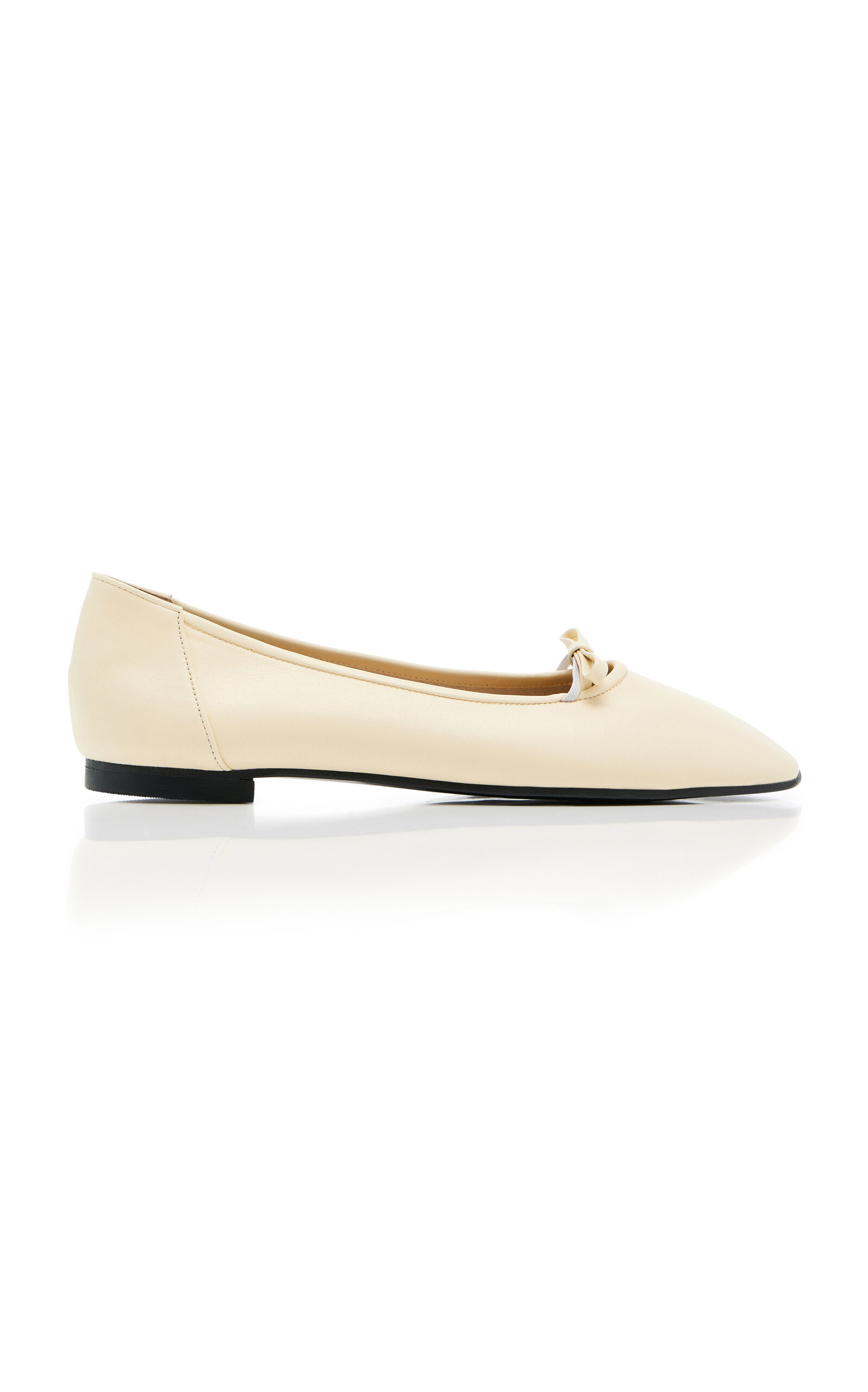 Reike Nen Nabi Leather Ballet Flats - Ivory