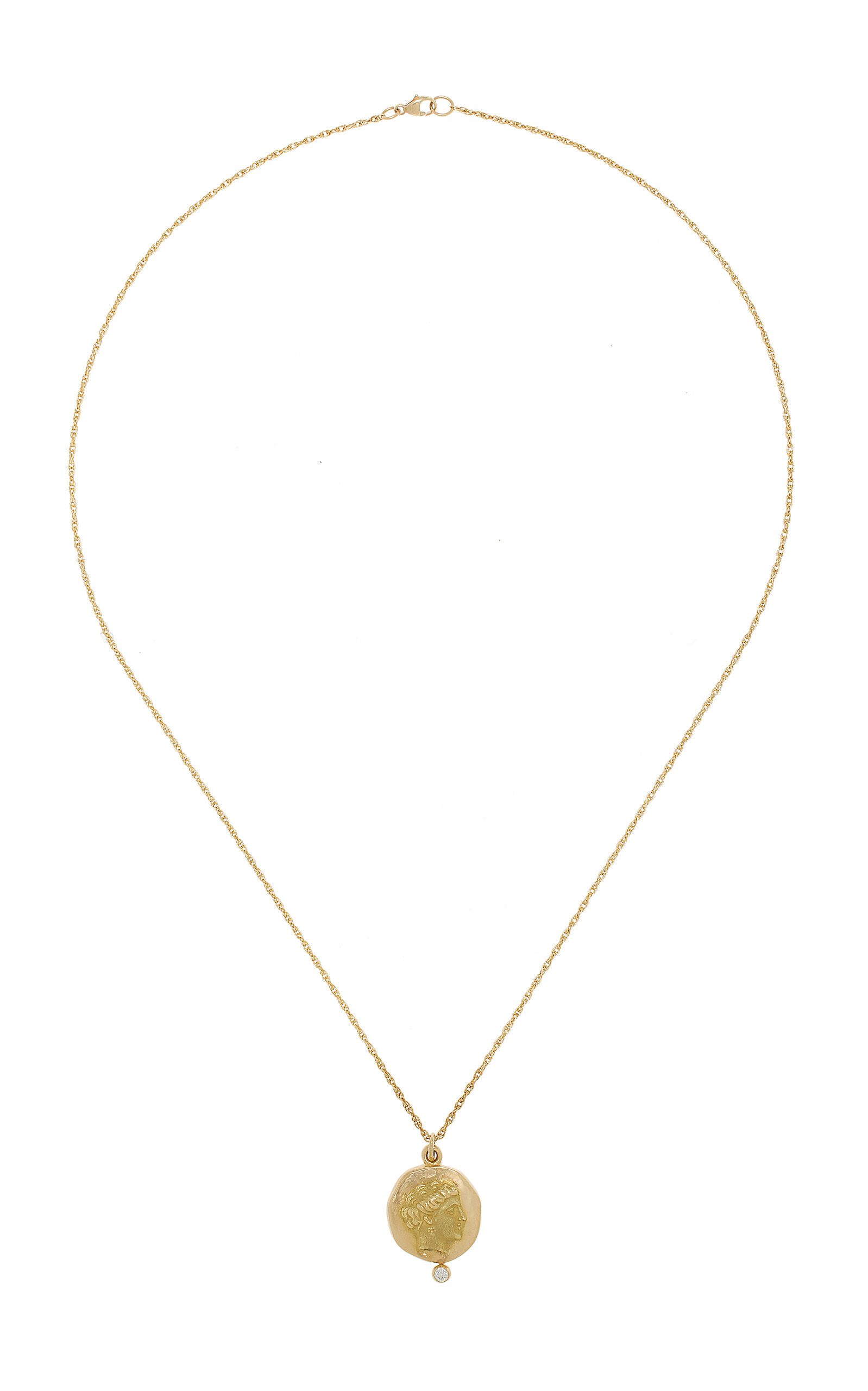Andromeda 18K Yellow Gold Diamond Necklace