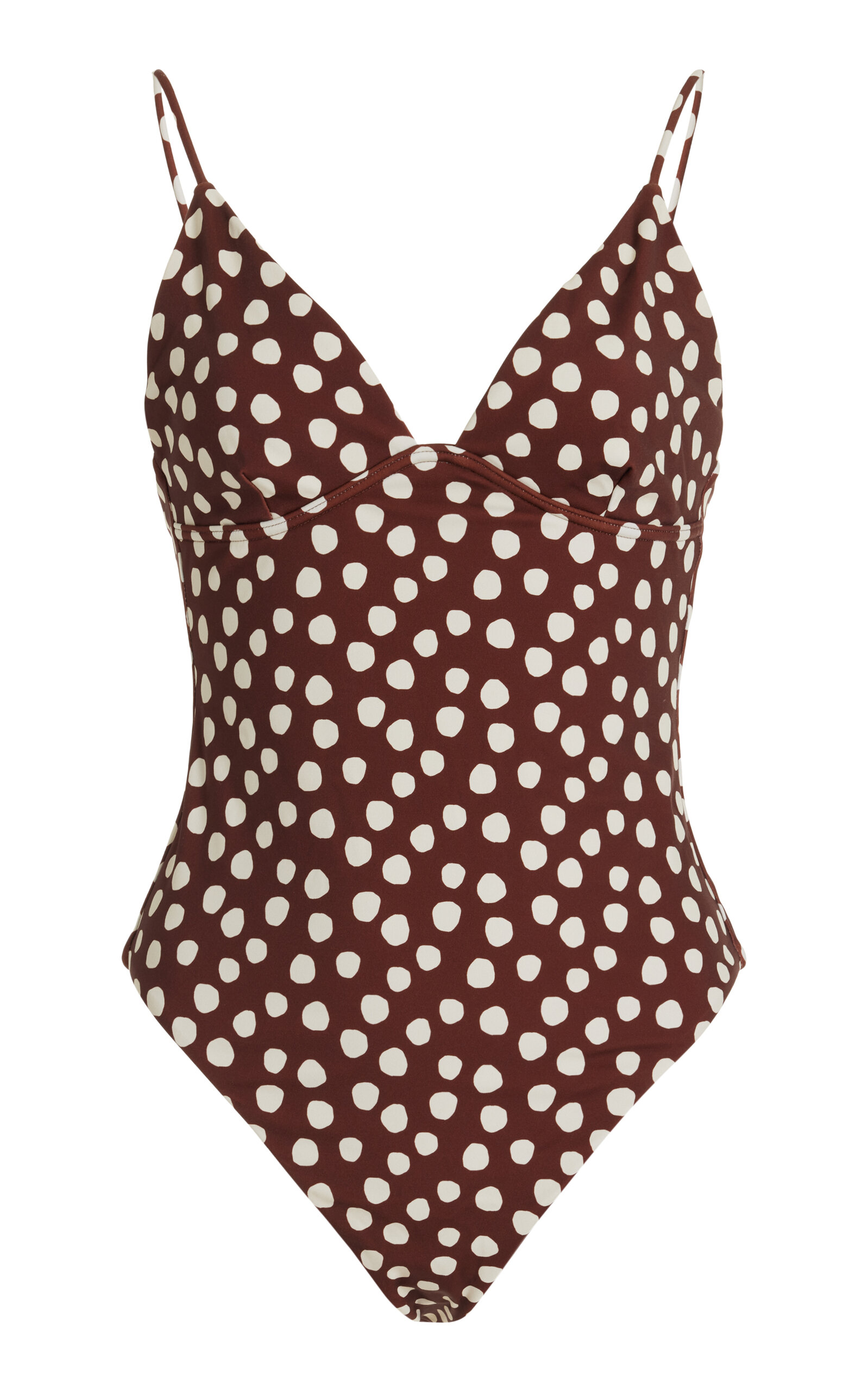 Scooped One-Piece Swimsuit