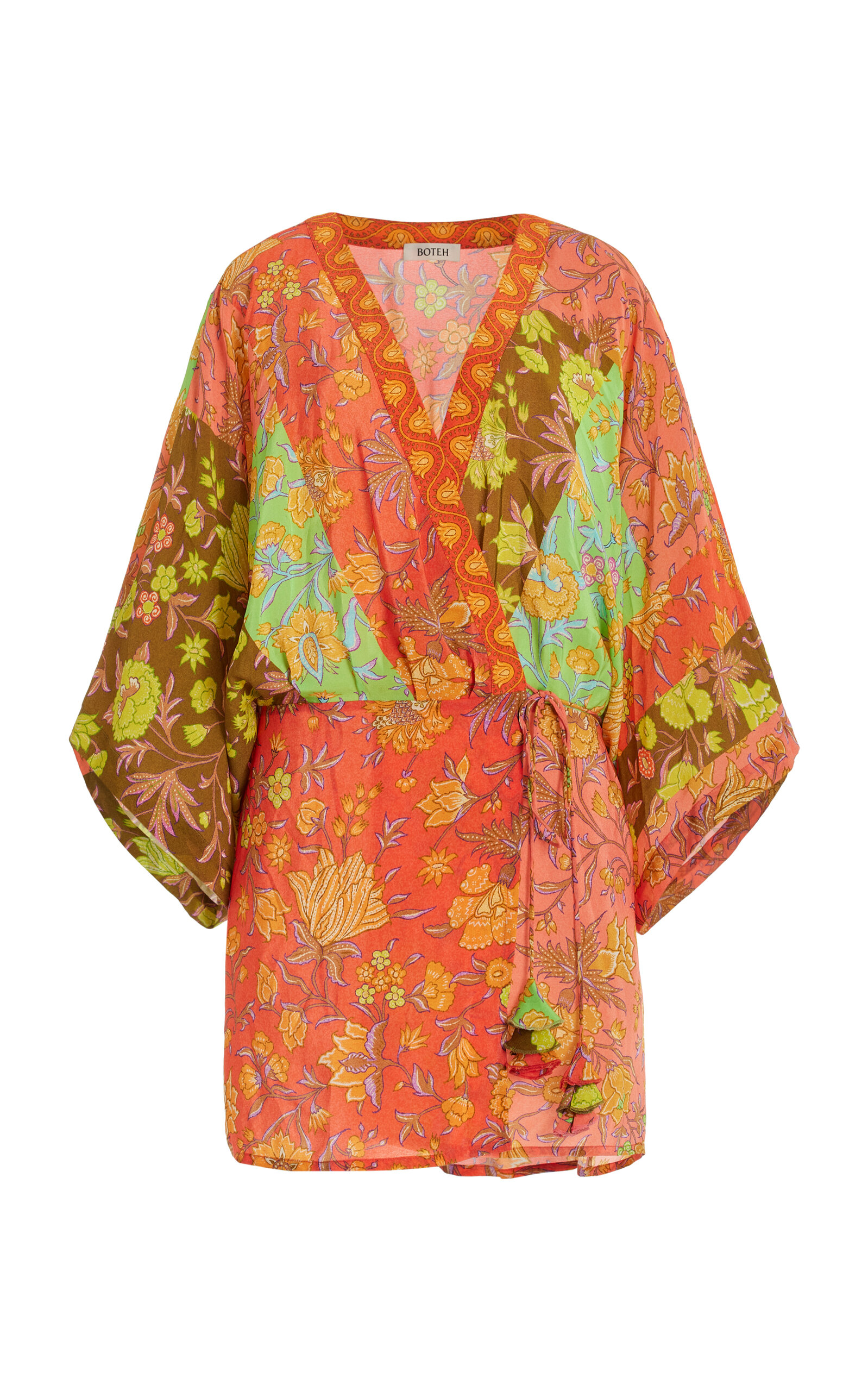 Alvita Silk Robe Dress