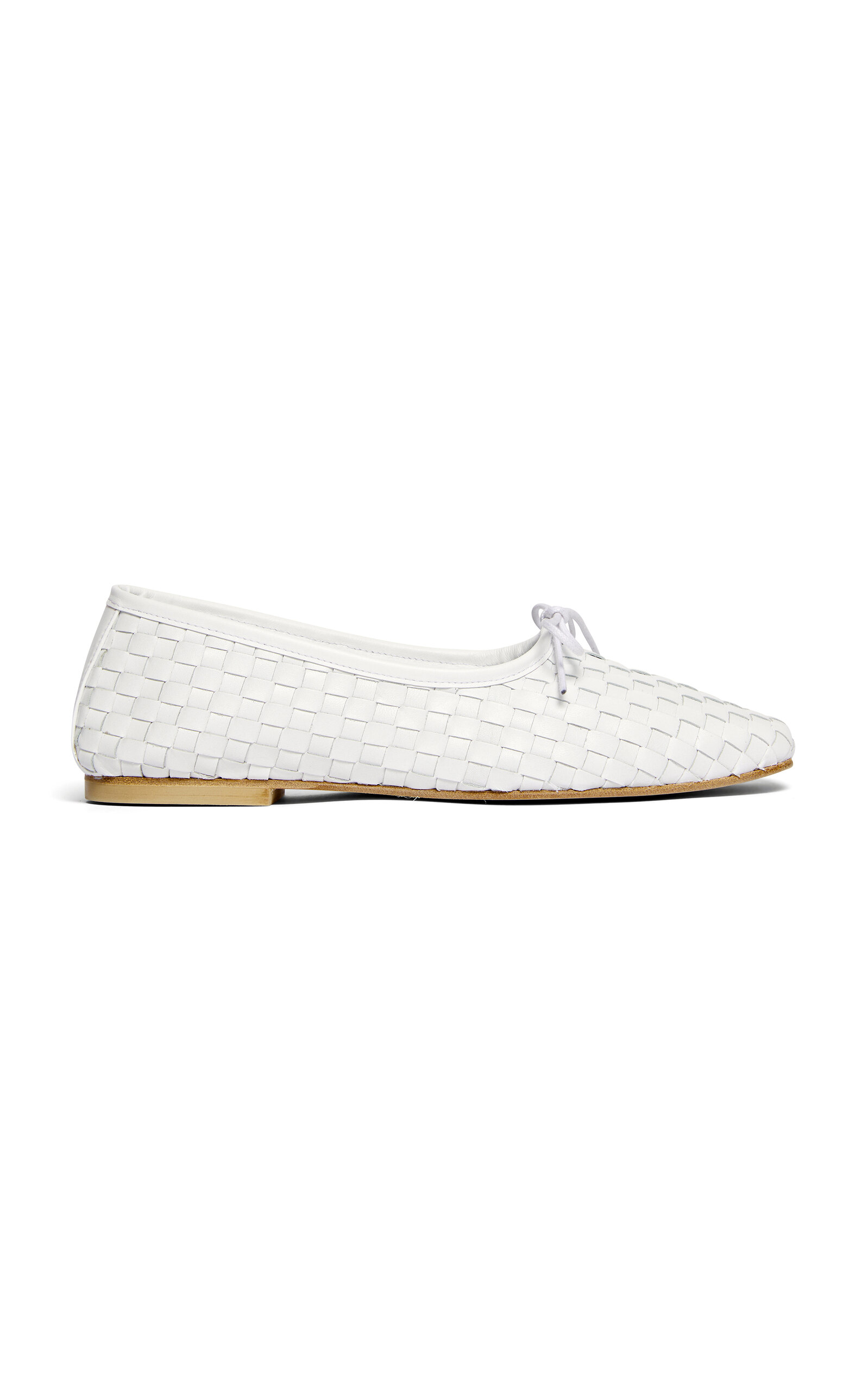 Freda Salvador Jada Leather Flats In White